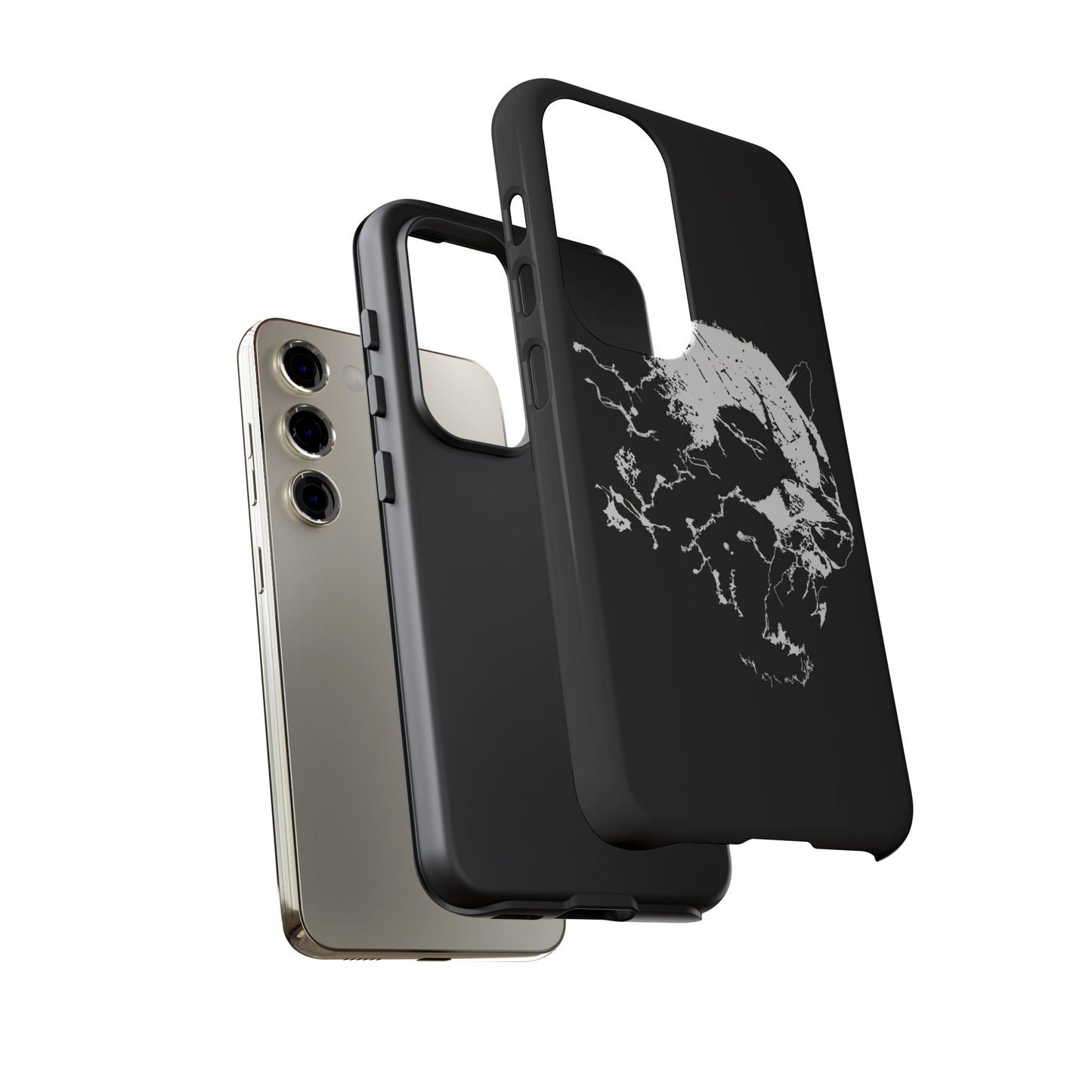 Floating Panda Head Samsung Phone Case