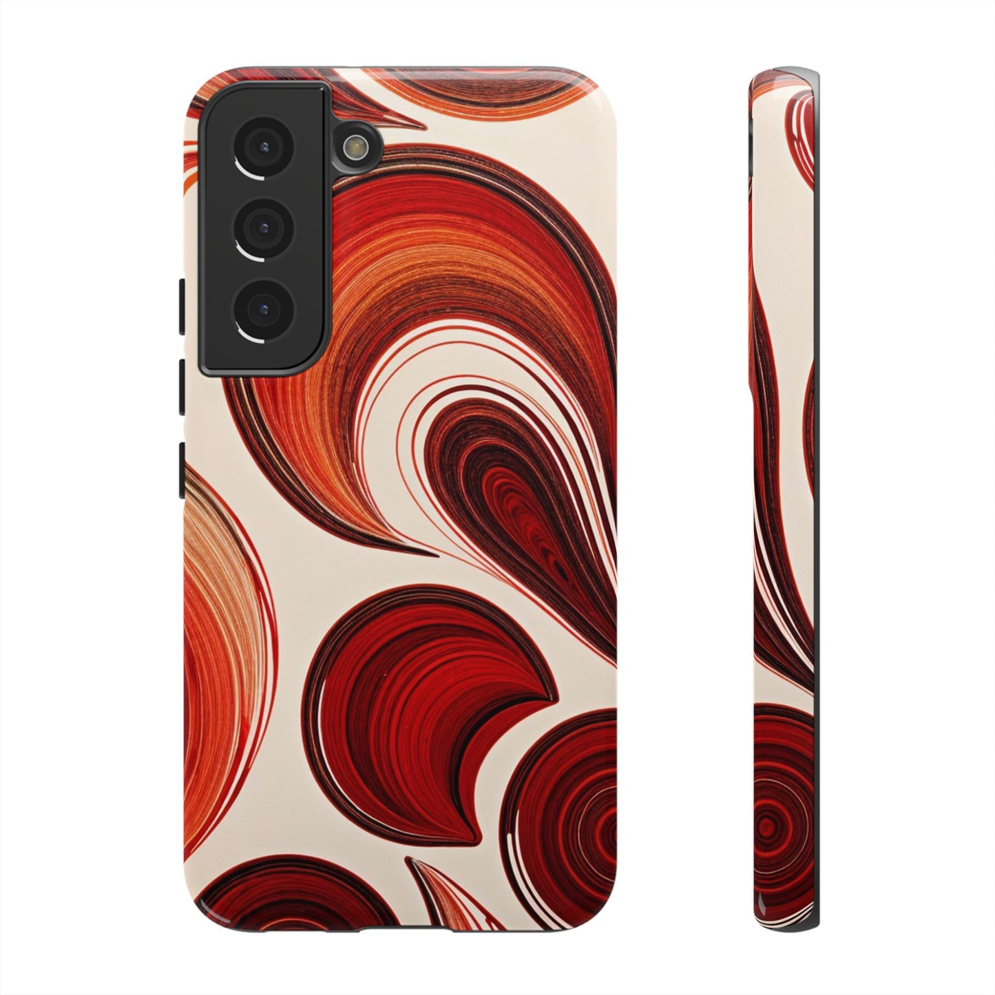 Spiraling Dip Paint Design Samsung Phone Case