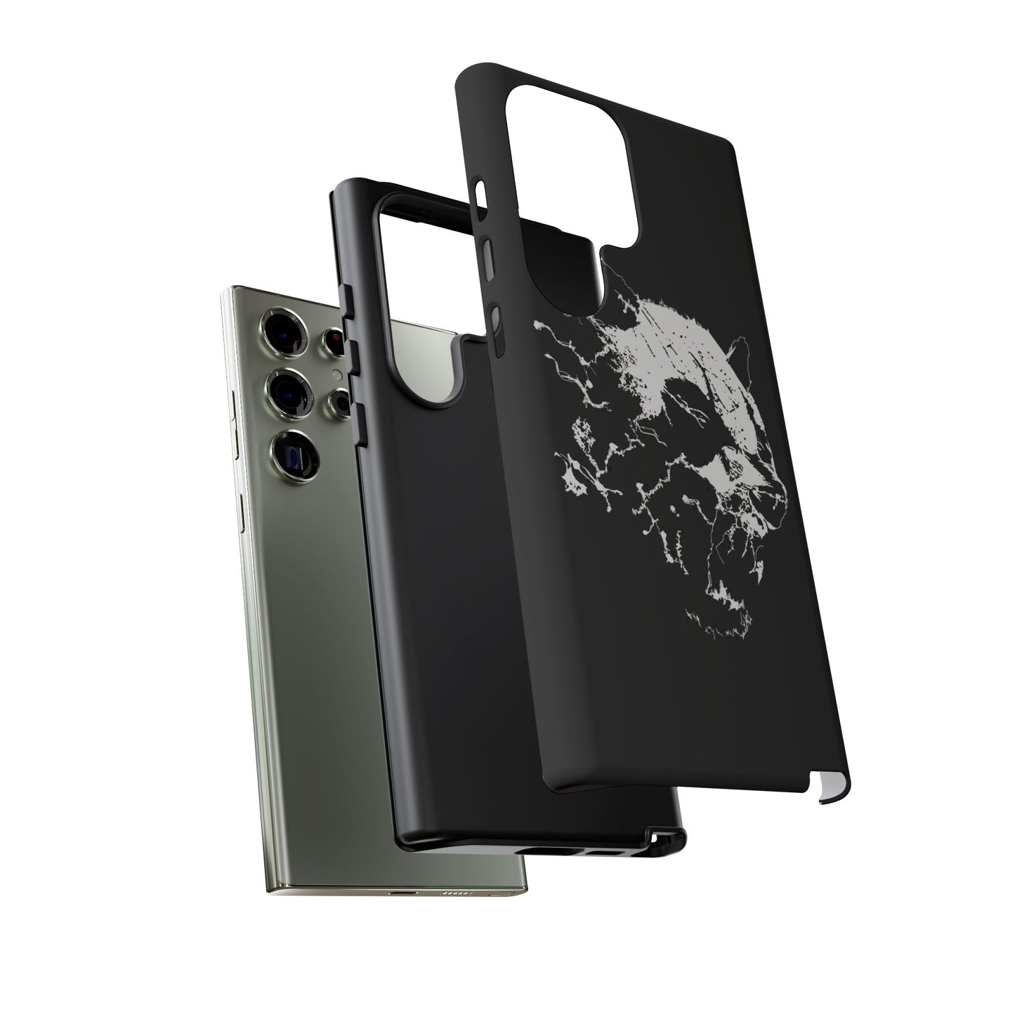 Floating Panda Head Samsung Phone Case
