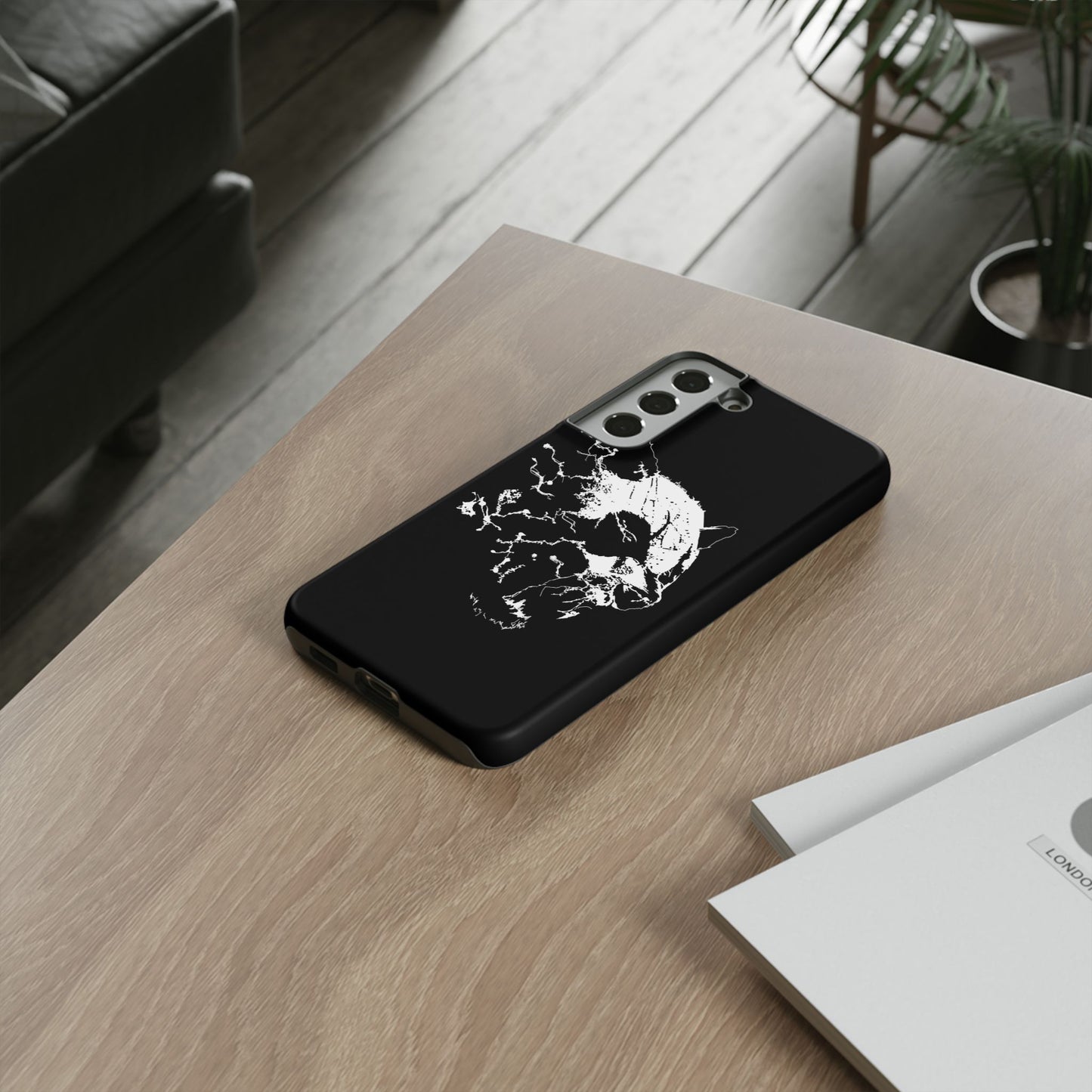 Floating Panda Head Samsung Phone Case