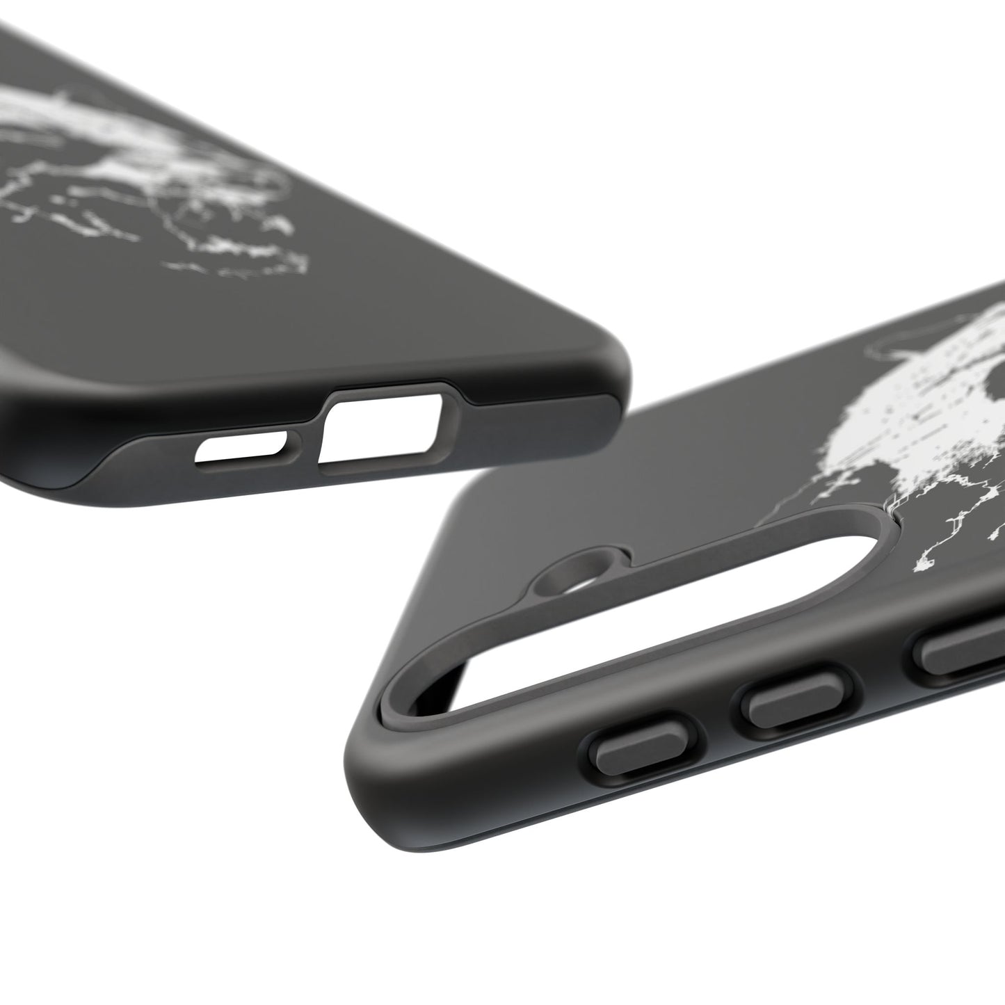 Floating Panda Head Samsung Phone Case
