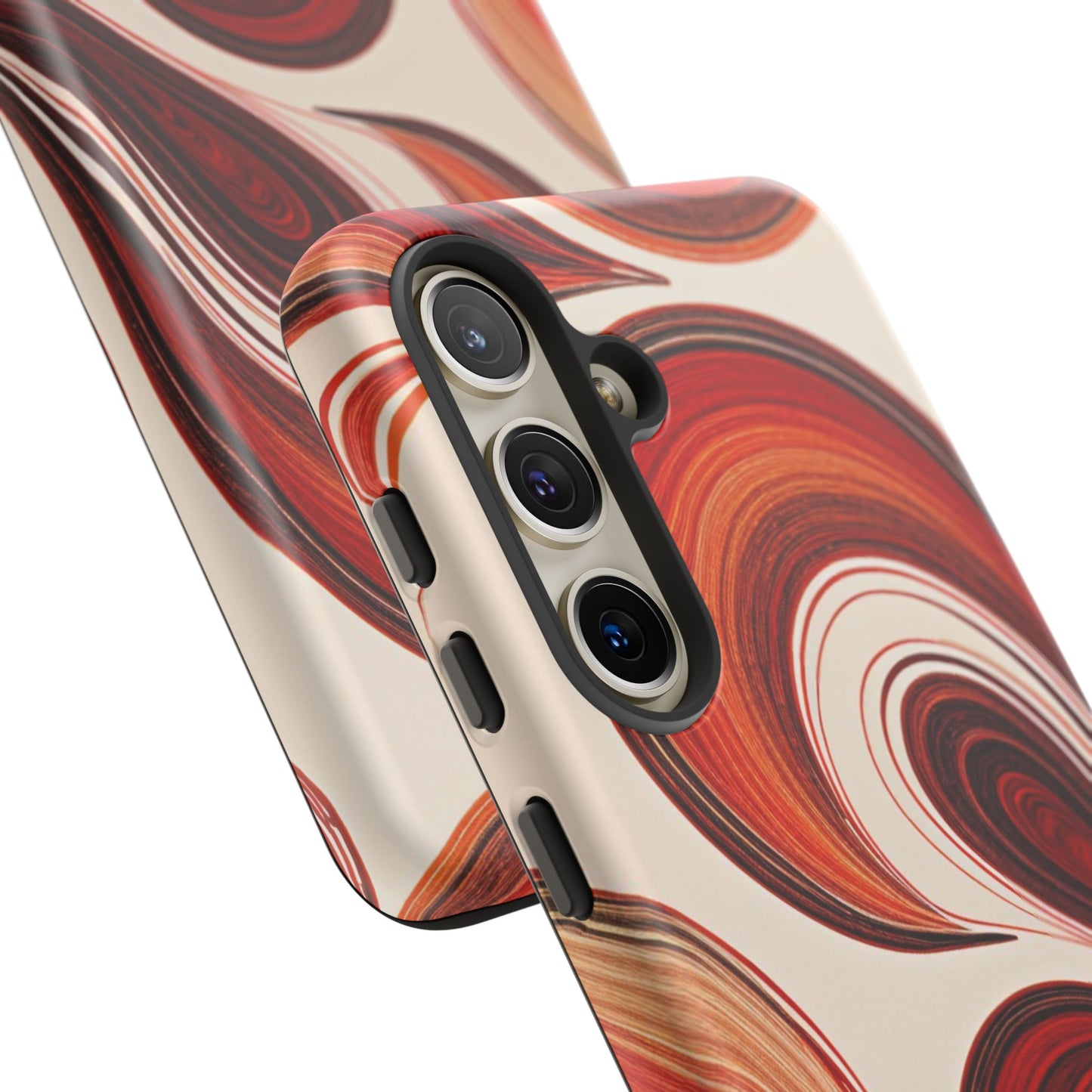 Spiraling Dip Paint Design Samsung Phone Case