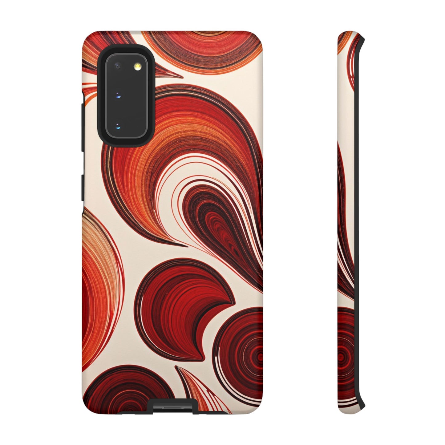 Spiraling Dip Paint Design Samsung Phone Case