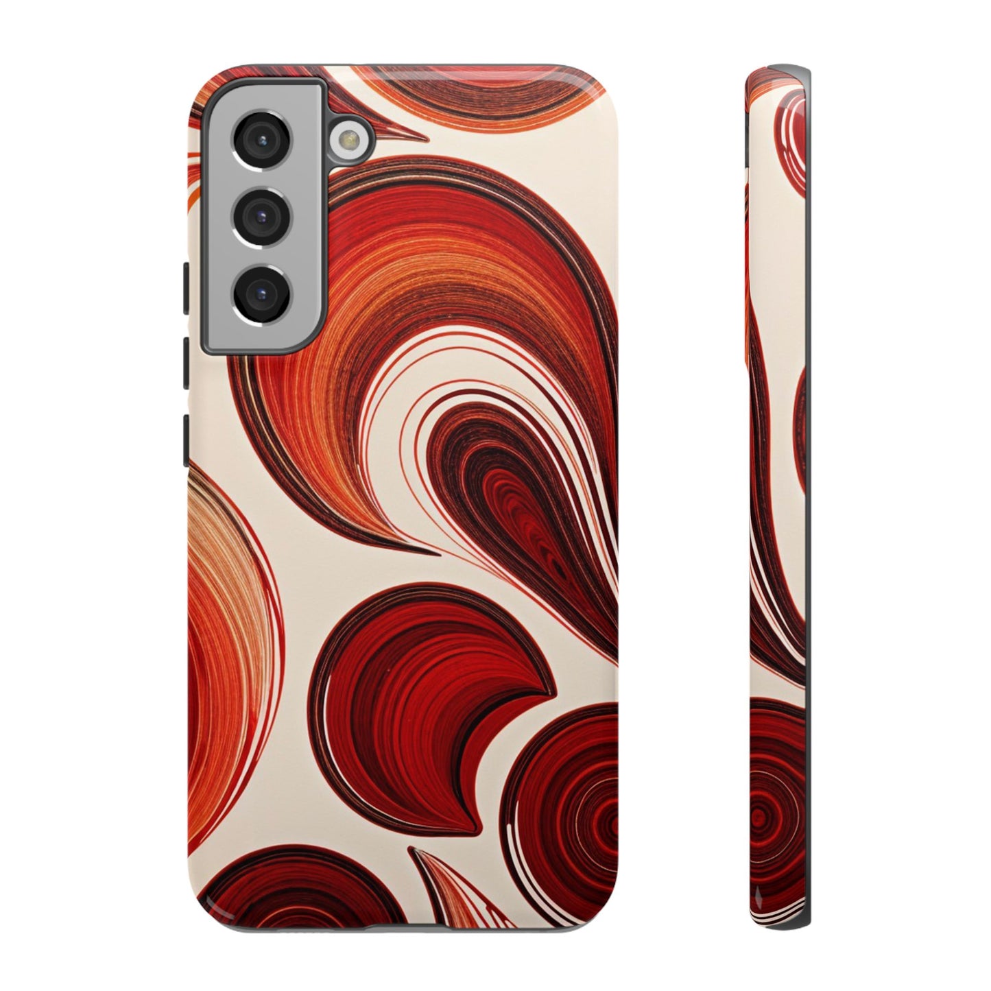 Spiraling Dip Paint Design Samsung Phone Case