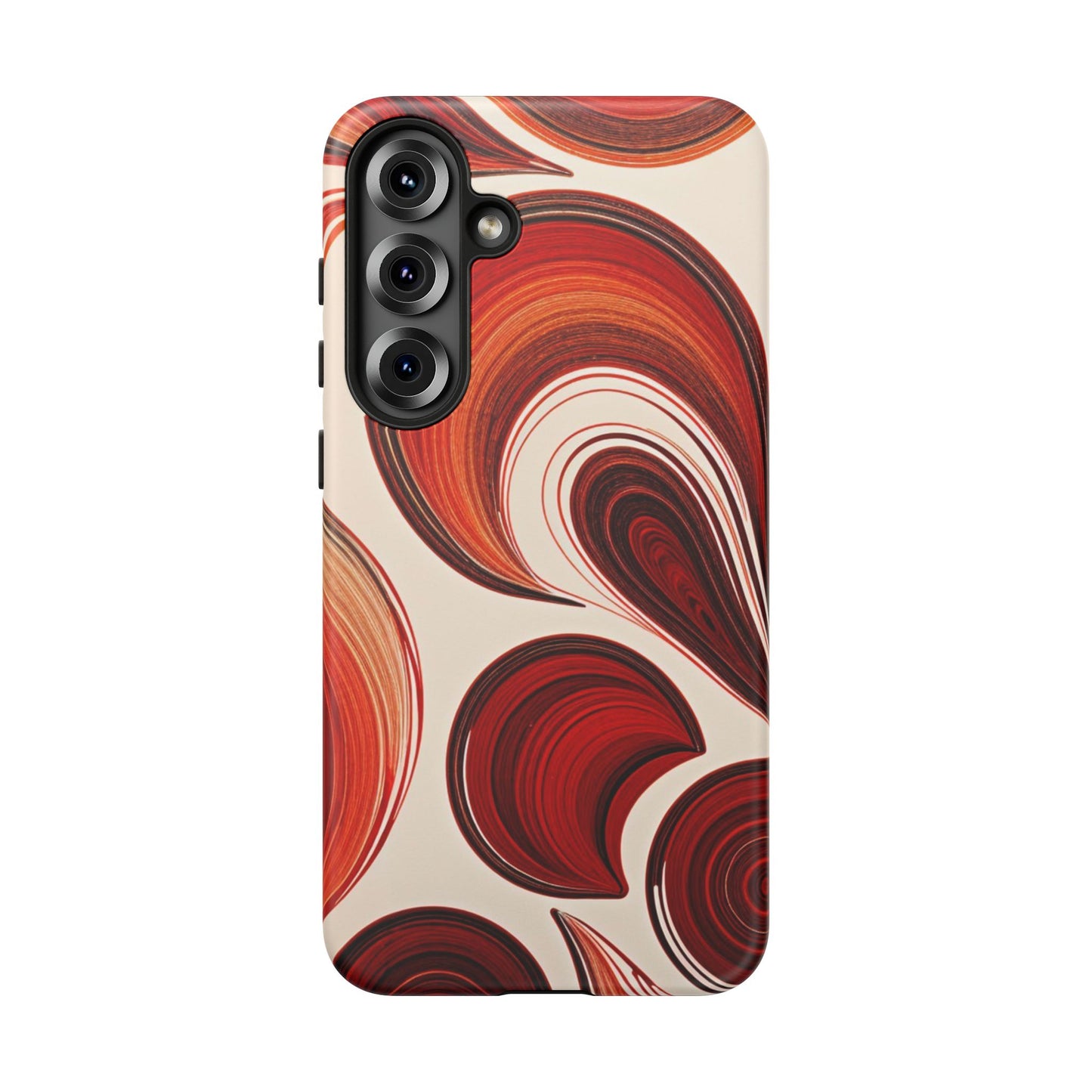 Spiraling Dip Paint Design Samsung Phone Case