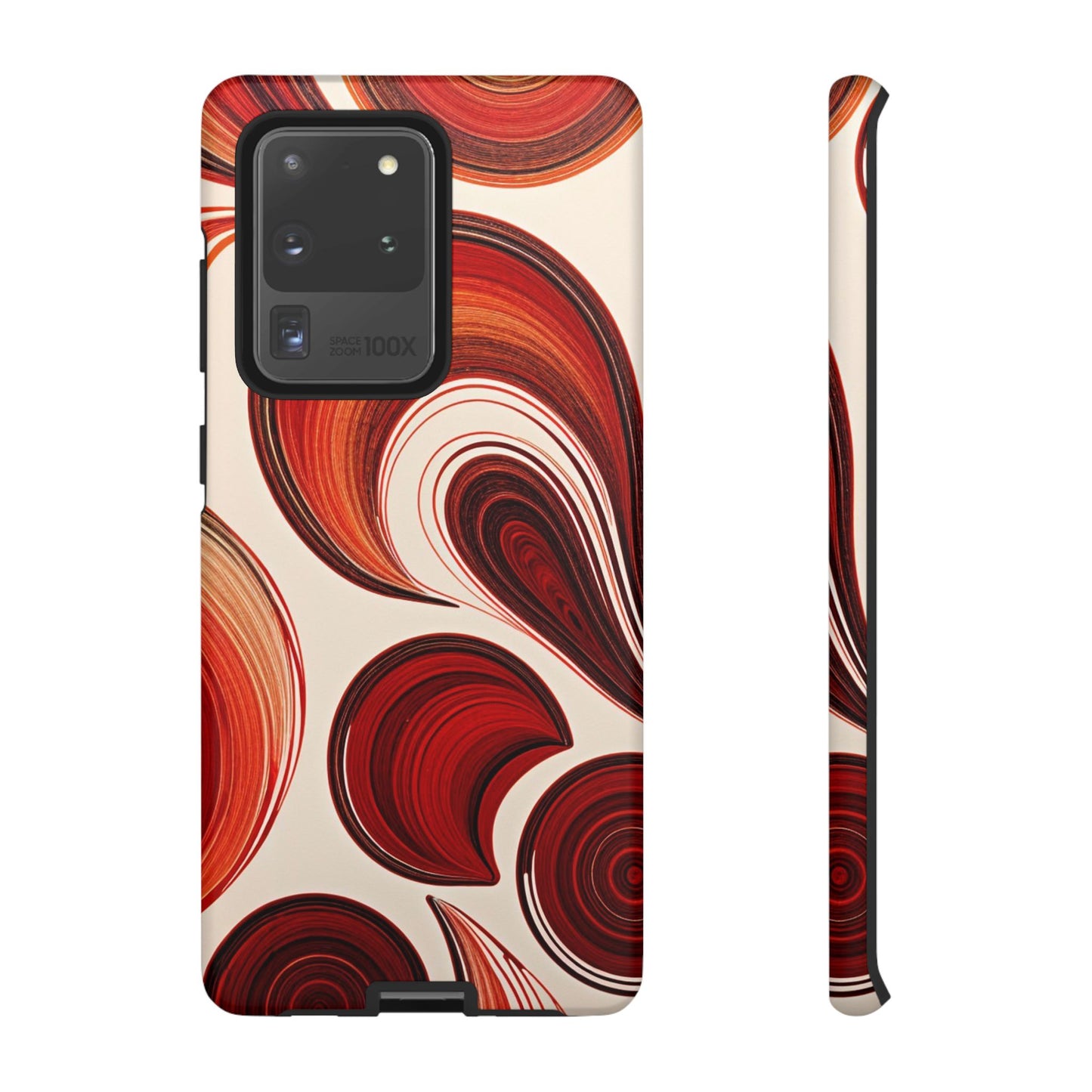 Spiraling Dip Paint Design Samsung Phone Case