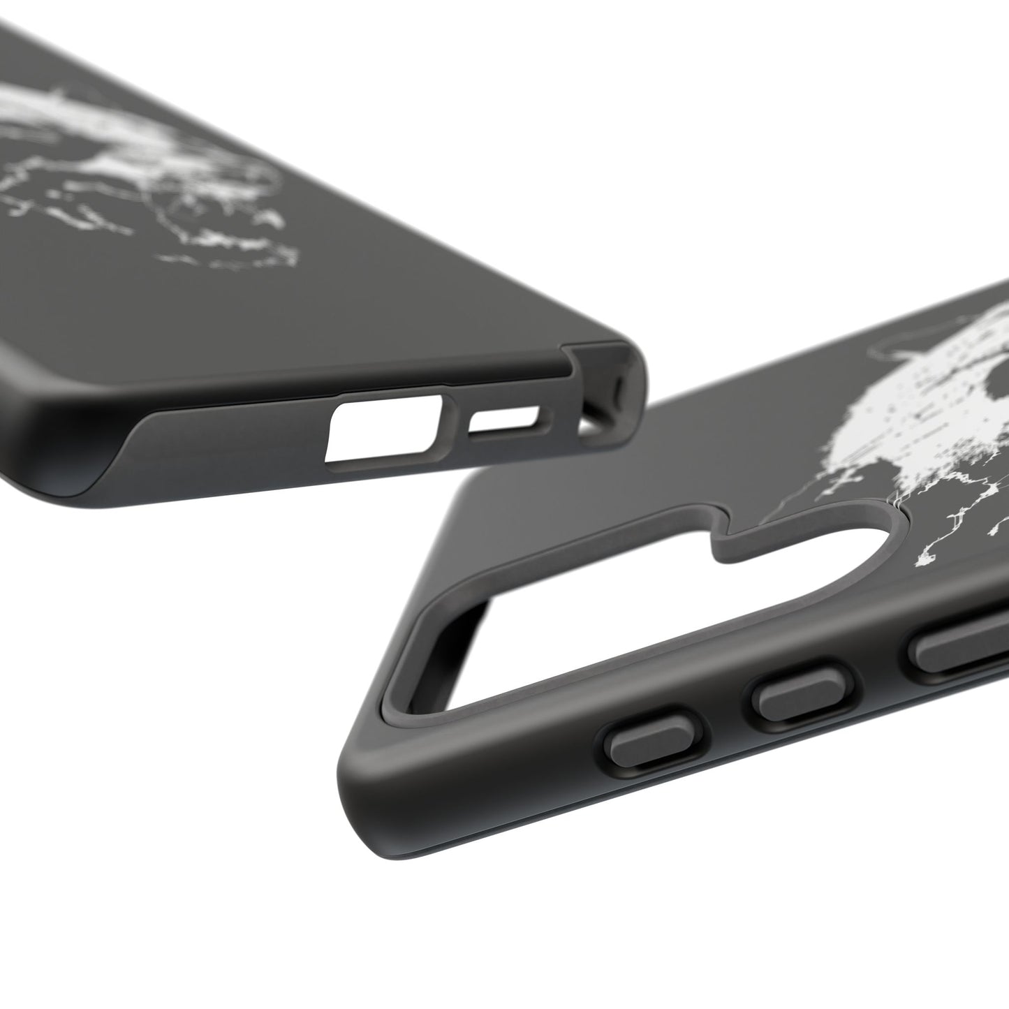 Floating Panda Head Samsung Phone Case