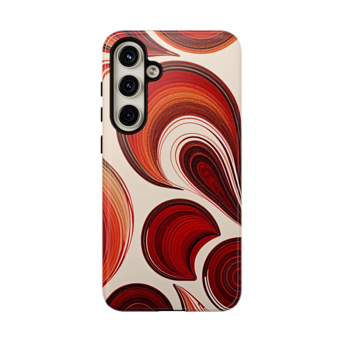 Spiraling Dip Paint Design Samsung Phone Case