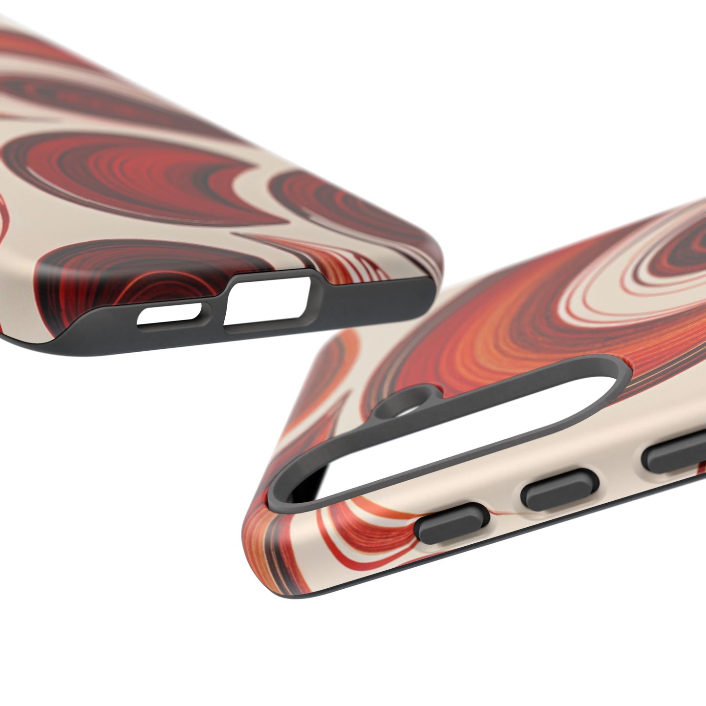 Spiraling Dip Paint Design Samsung Phone Case