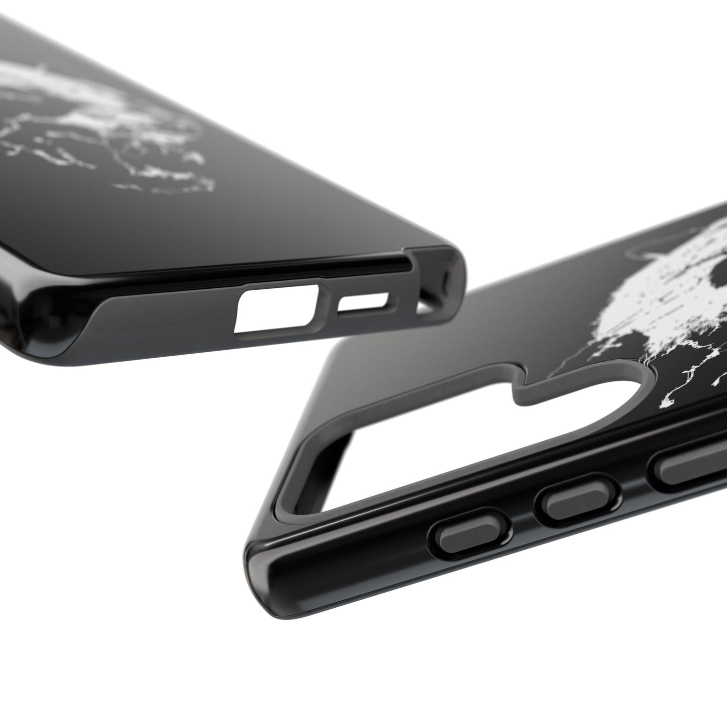 Floating Panda Head Samsung Phone Case