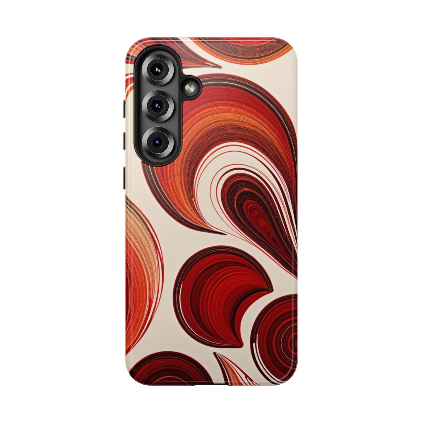 Spiraling Dip Paint Design Samsung Phone Case