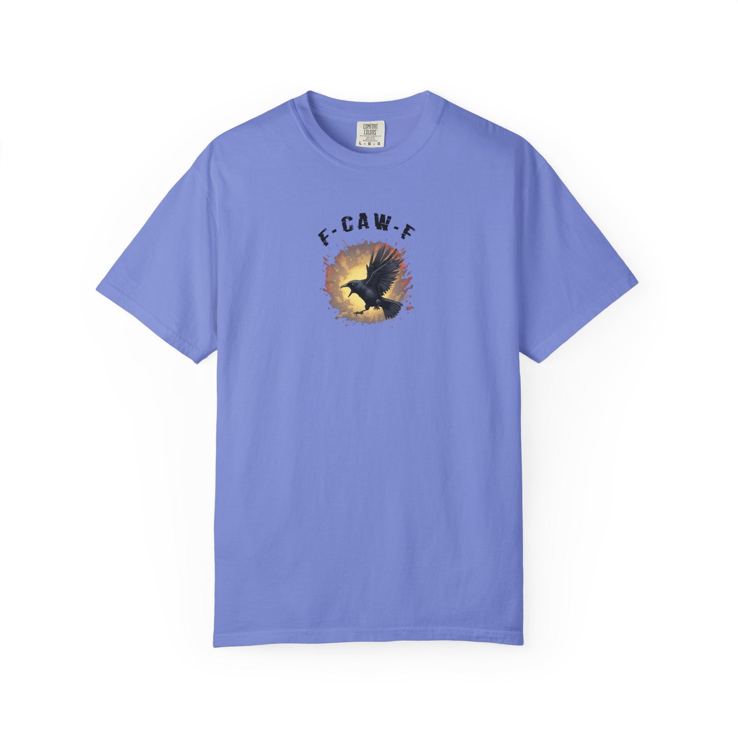 Funny Screaming Crow T-shirt