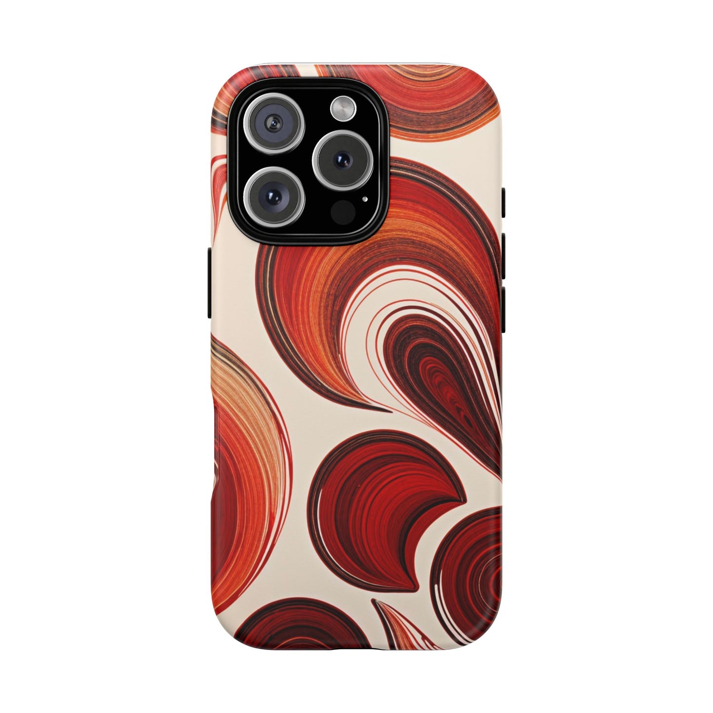 Spiraling Dip Paint Design iPhone Case