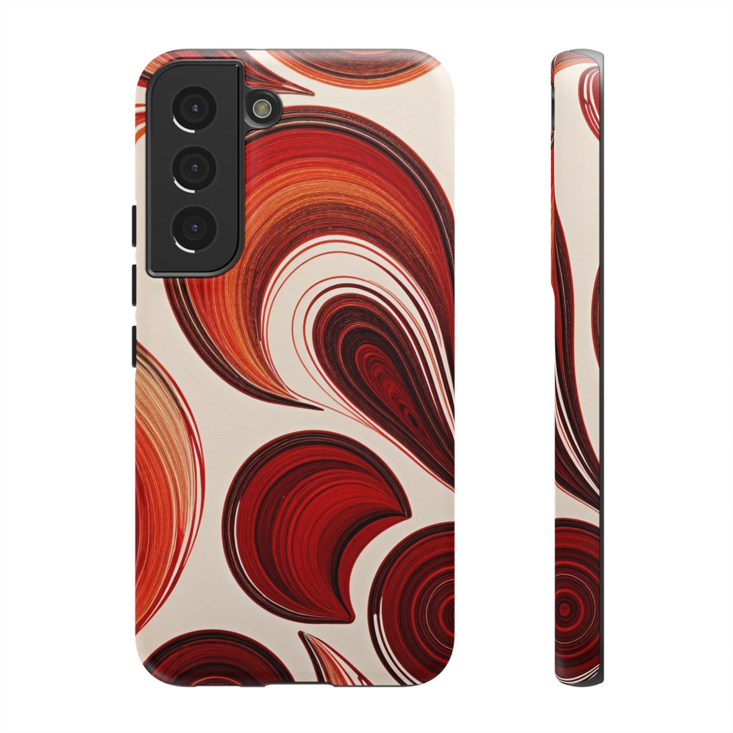 Spiraling Dip Paint Design Samsung Phone Case