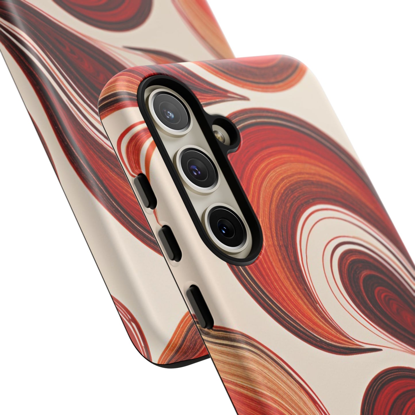 Spiraling Dip Paint Design Samsung Phone Case