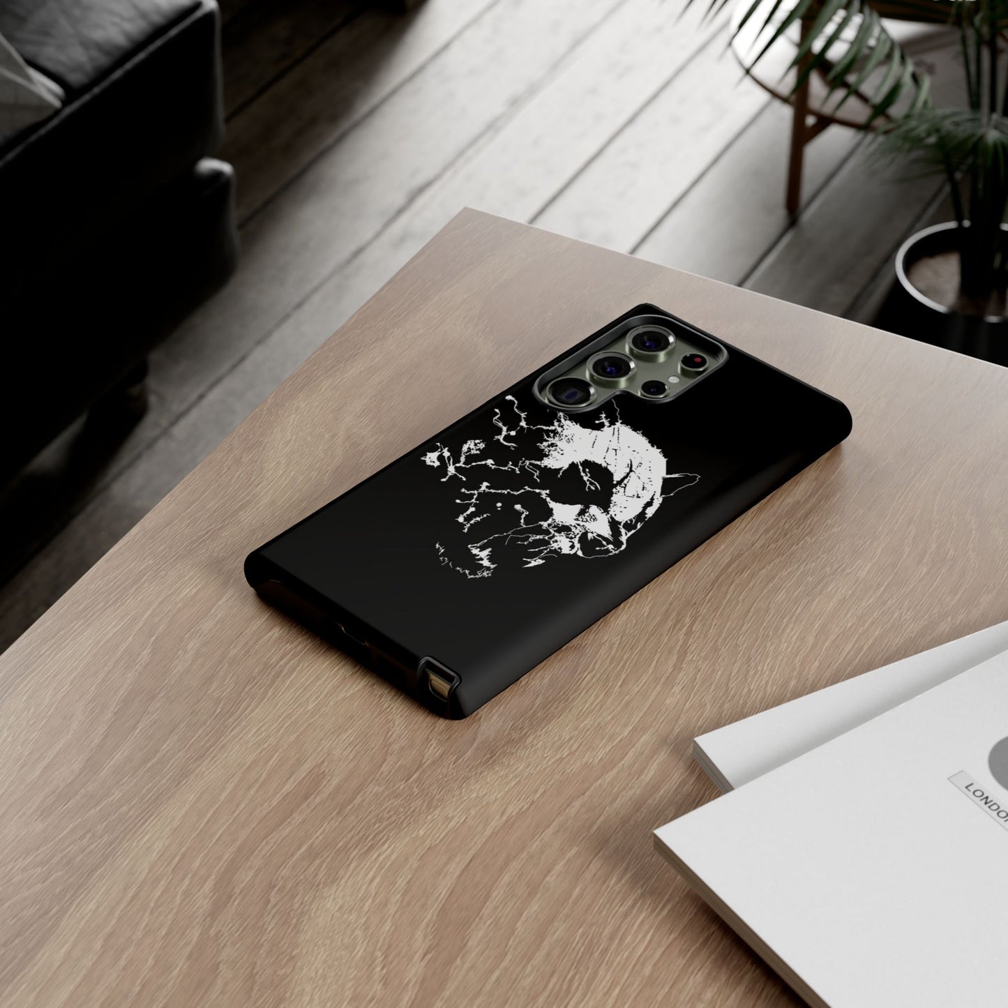 Floating Panda Head Samsung Phone Case