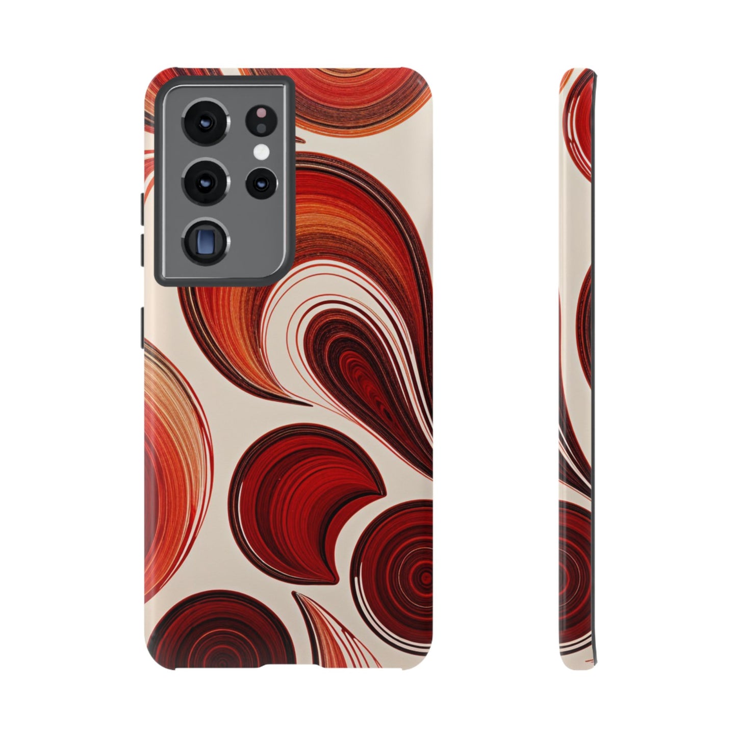 Spiraling Dip Paint Design Samsung Phone Case