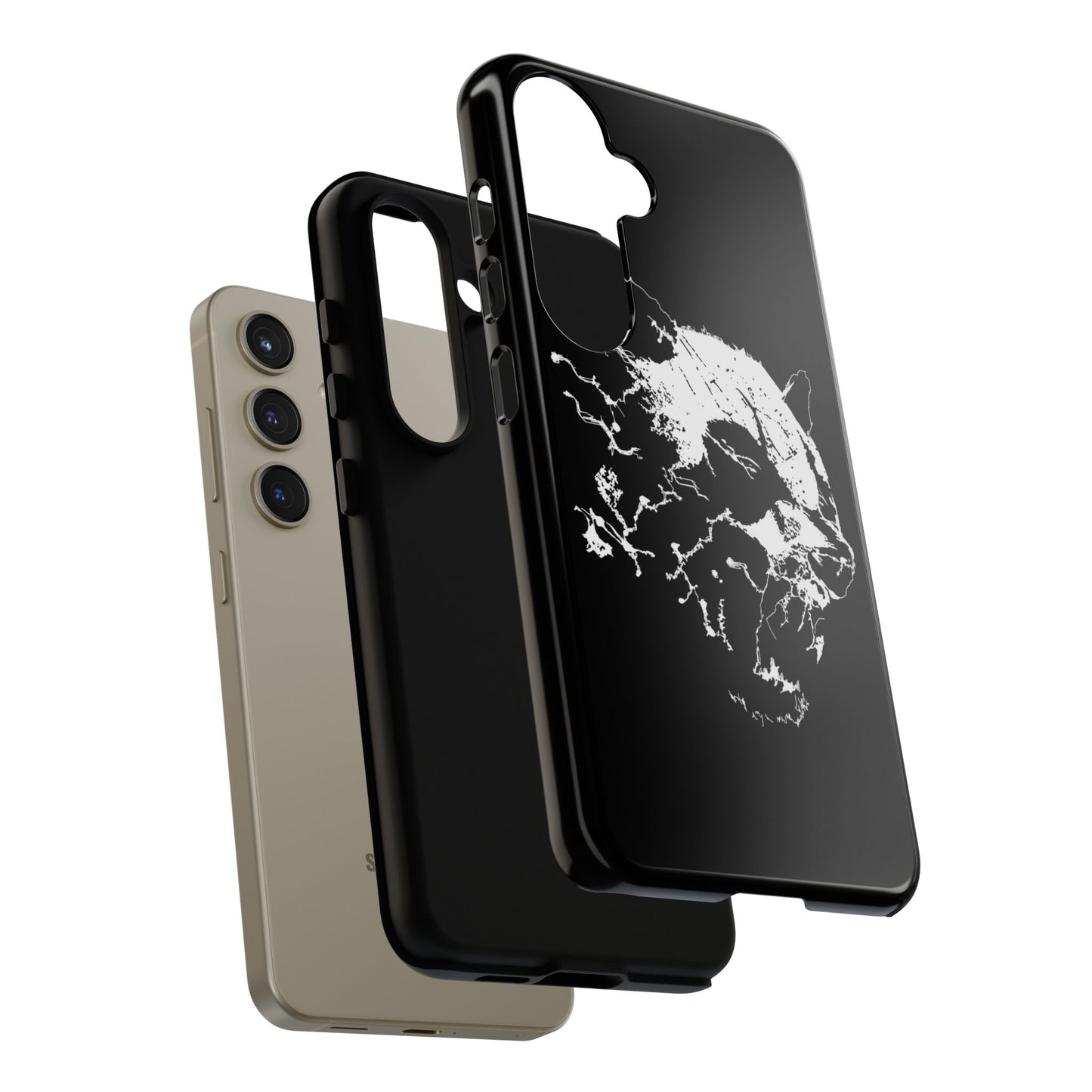 Floating Panda Head Samsung Phone Case