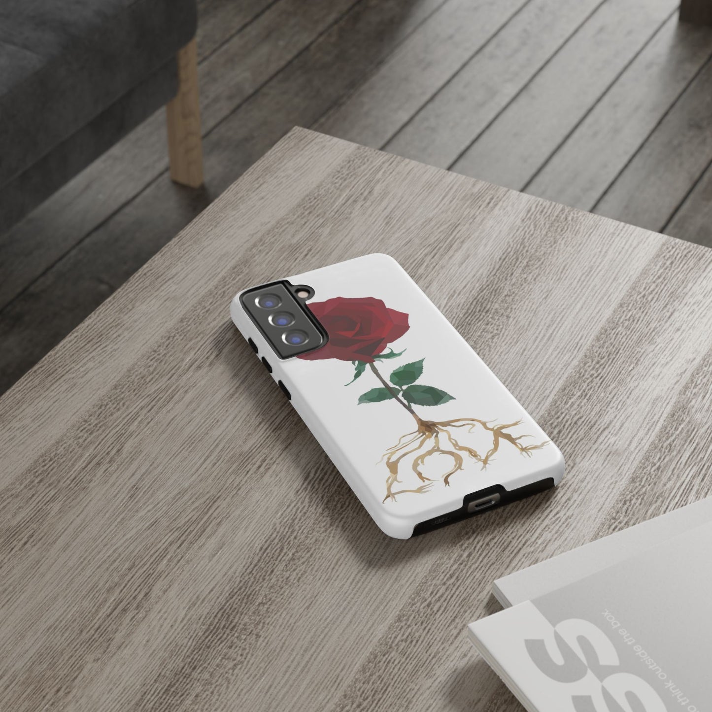 Blossoming Red Rose Samsung Phone Case