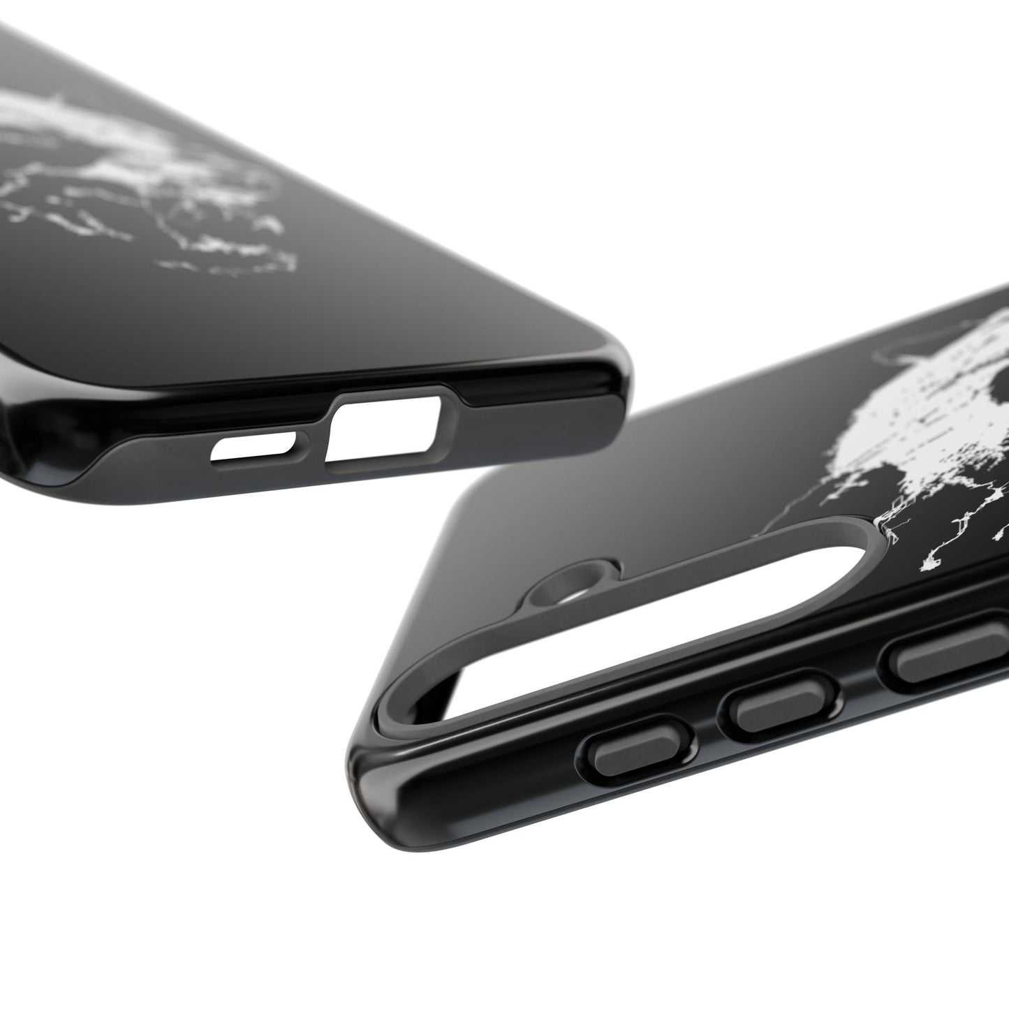 Floating Panda Head Samsung Phone Case