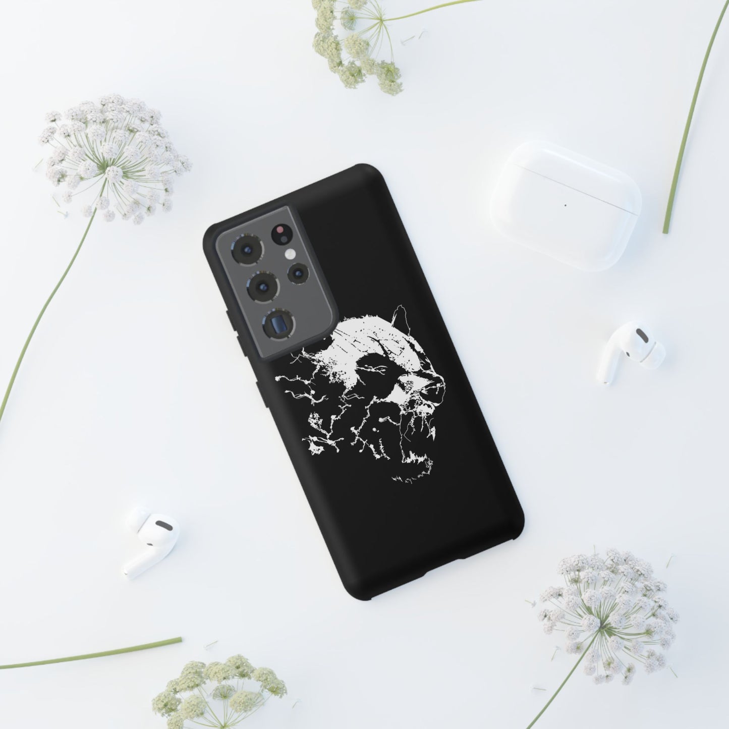 Floating Panda Head Samsung Phone Case