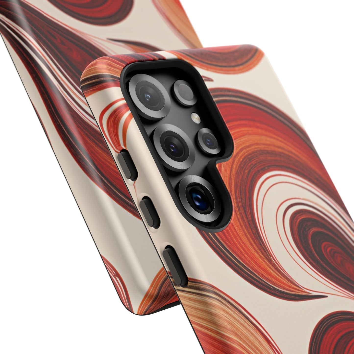 Spiraling Dip Paint Design Samsung Phone Case