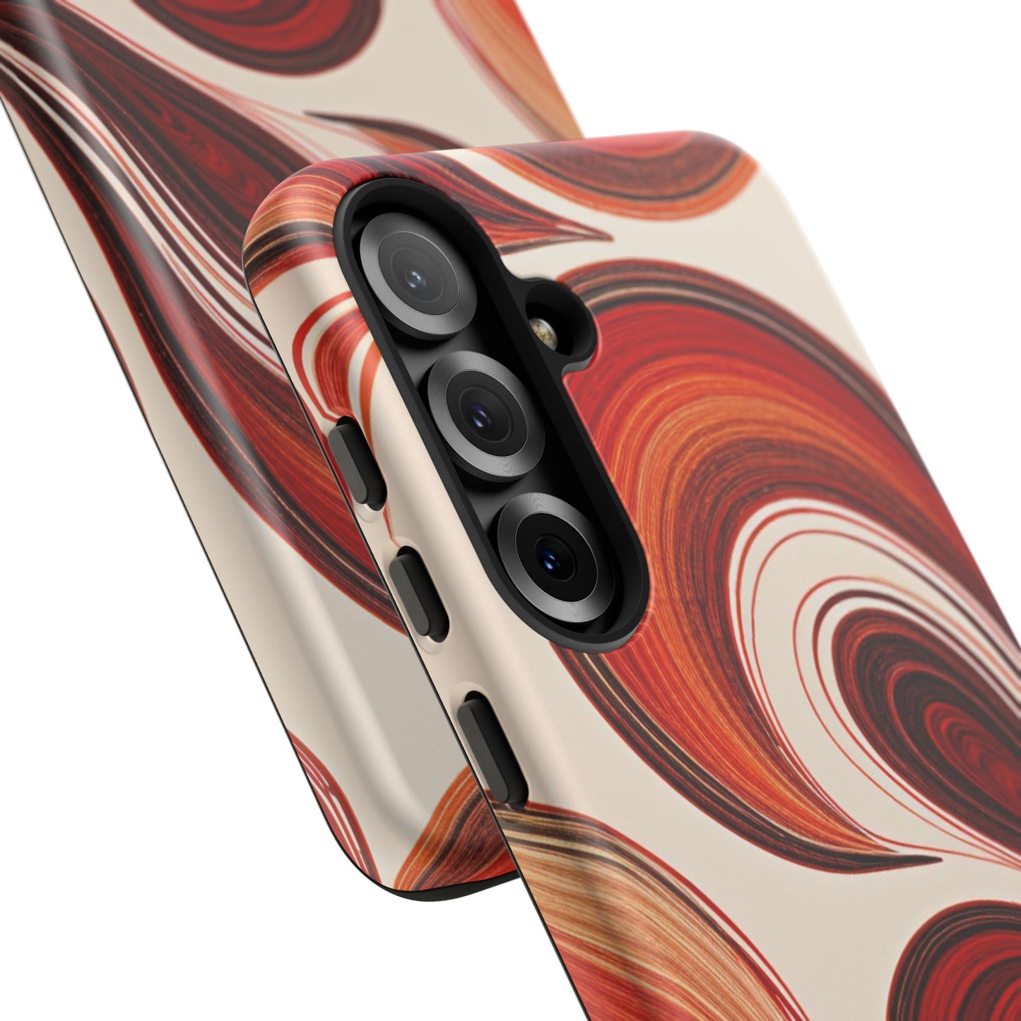 Spiraling Dip Paint Design Samsung Phone Case