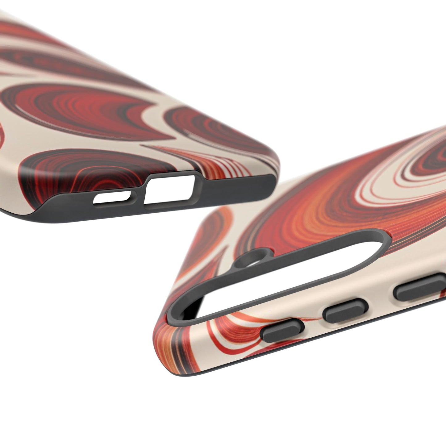 Spiraling Dip Paint Design Samsung Phone Case