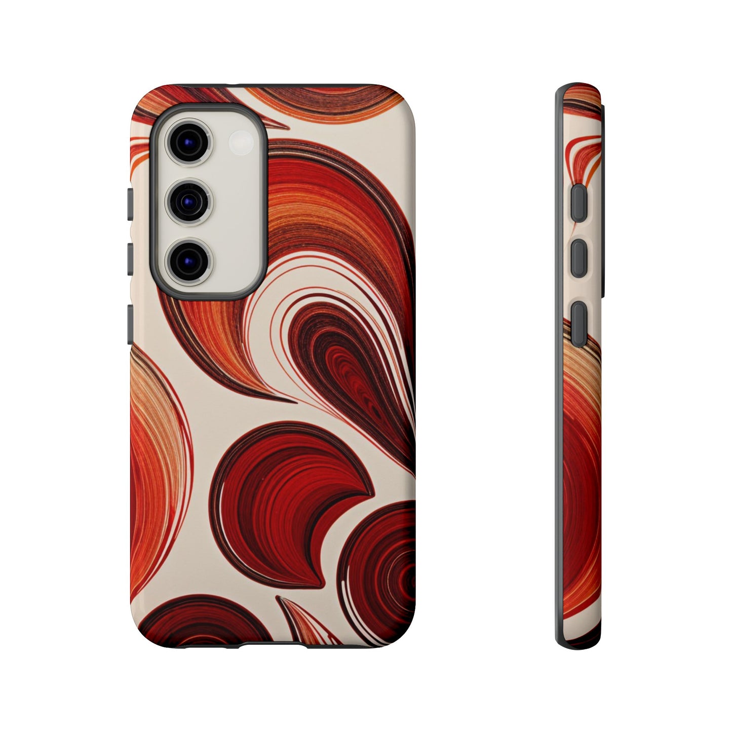 Spiraling Dip Paint Design Samsung Phone Case