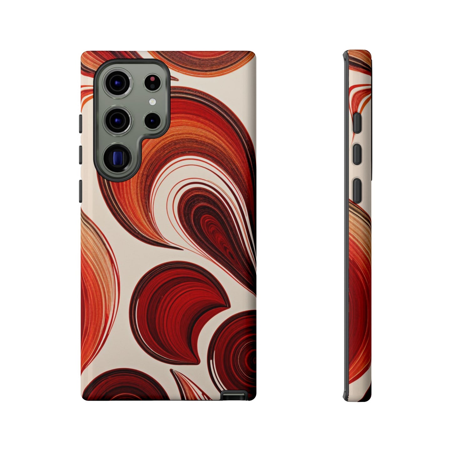 Spiraling Dip Paint Design Samsung Phone Case