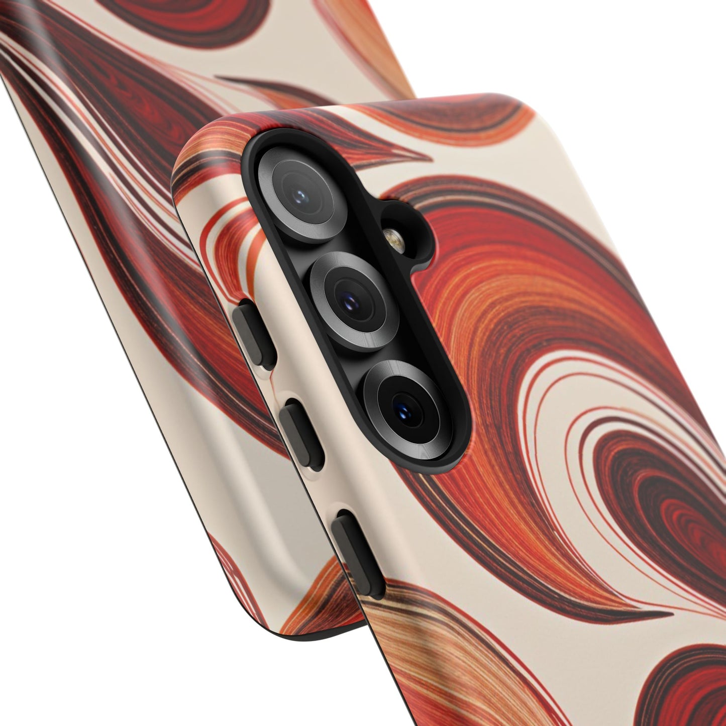 Spiraling Dip Paint Design Samsung Phone Case