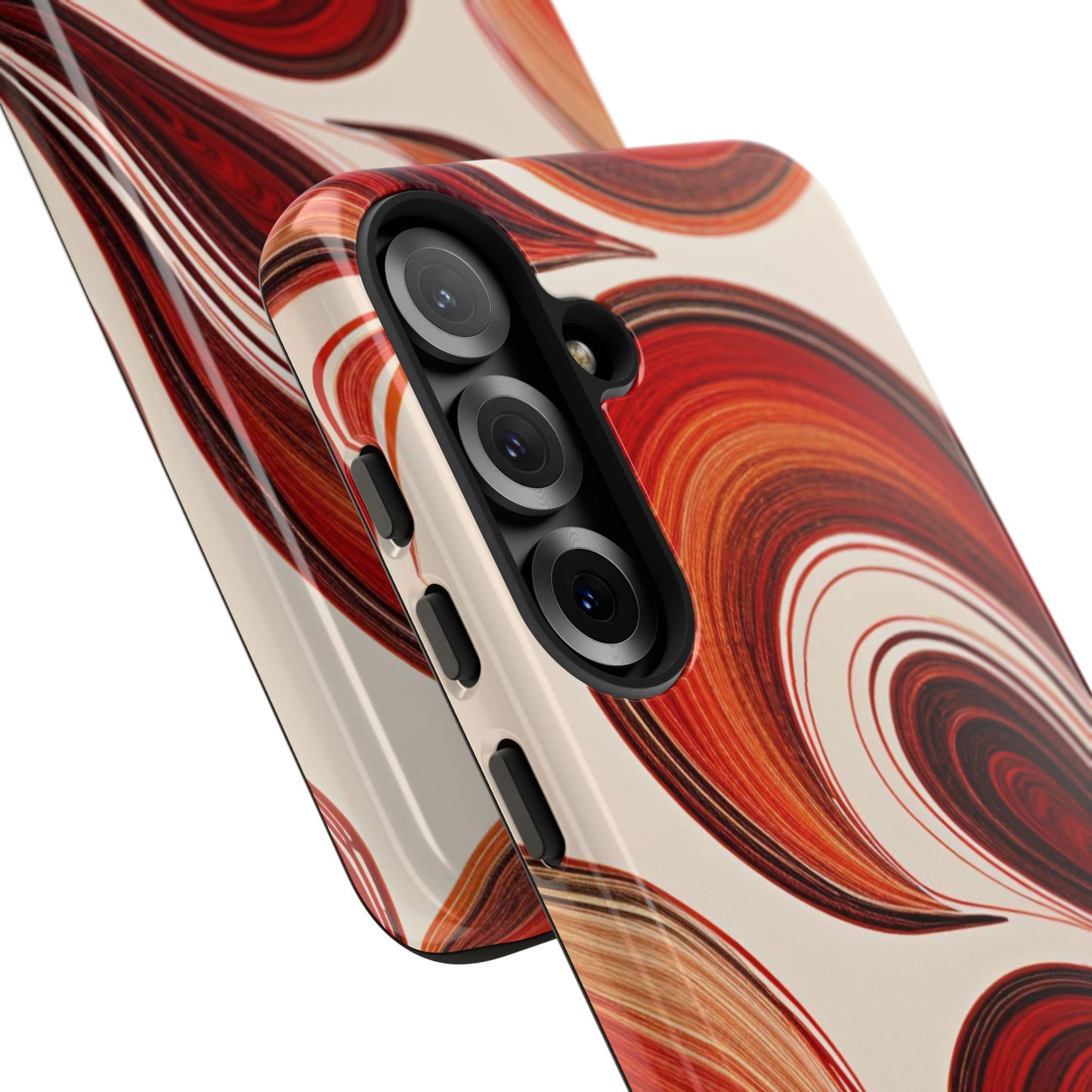 Spiraling Dip Paint Design Samsung Phone Case