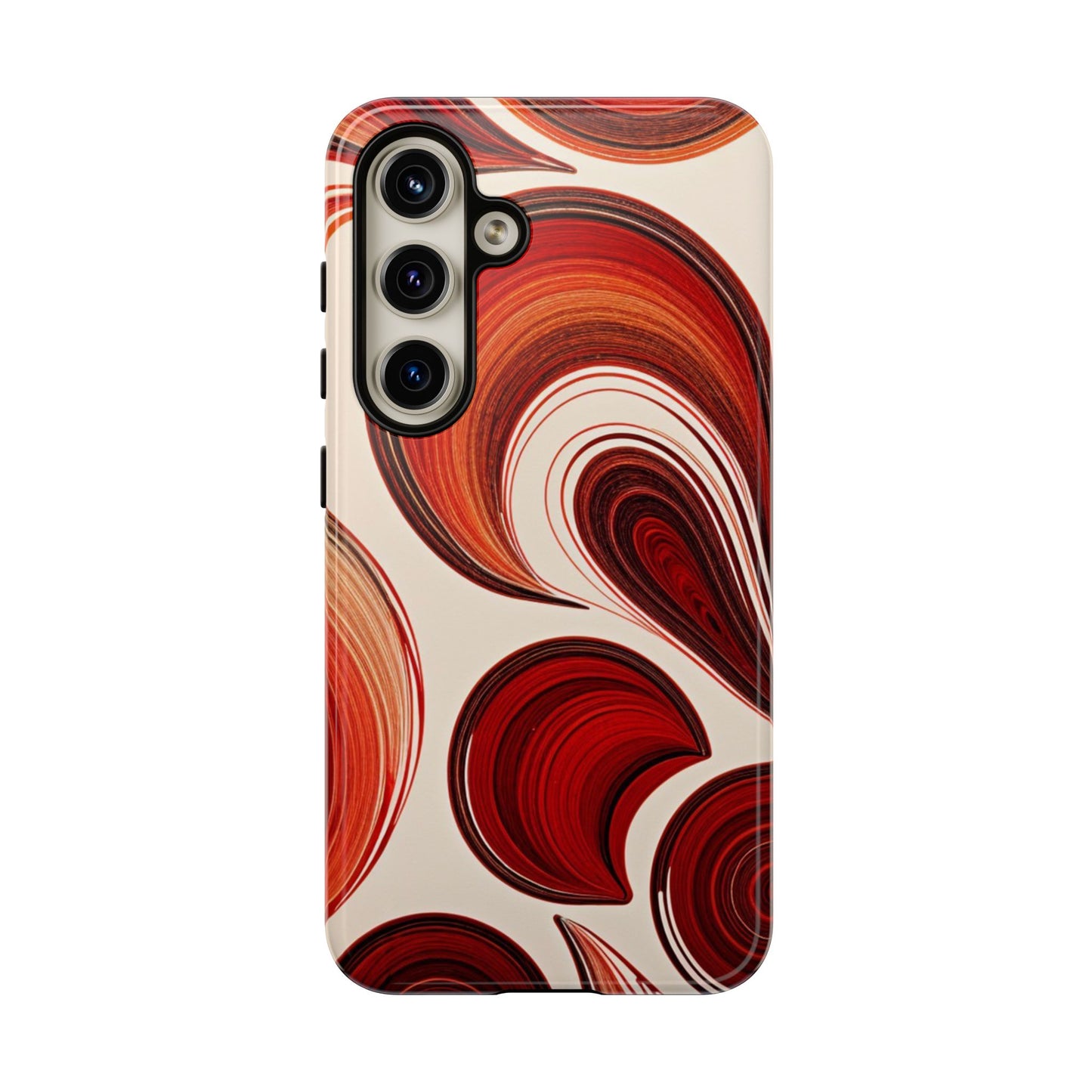 Spiraling Dip Paint Design Samsung Phone Case
