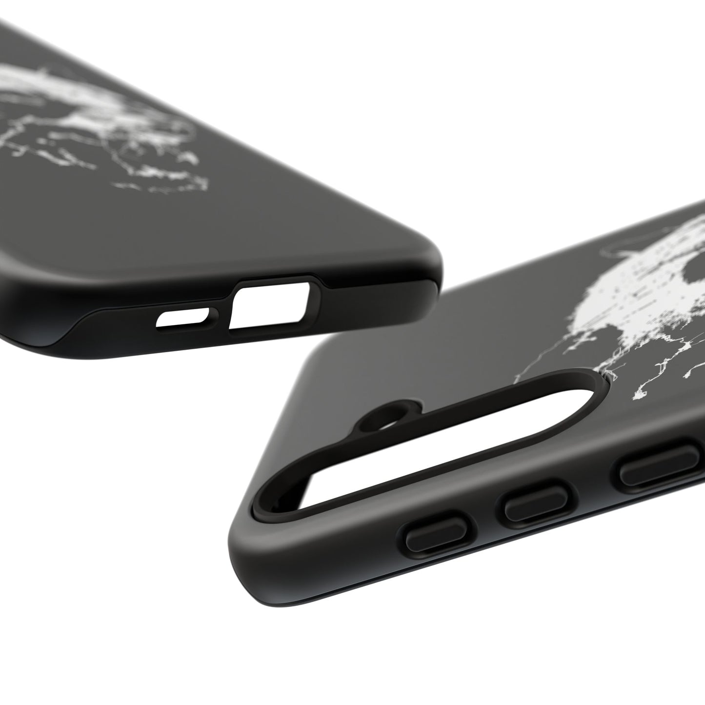 Floating Panda Head Samsung Phone Case