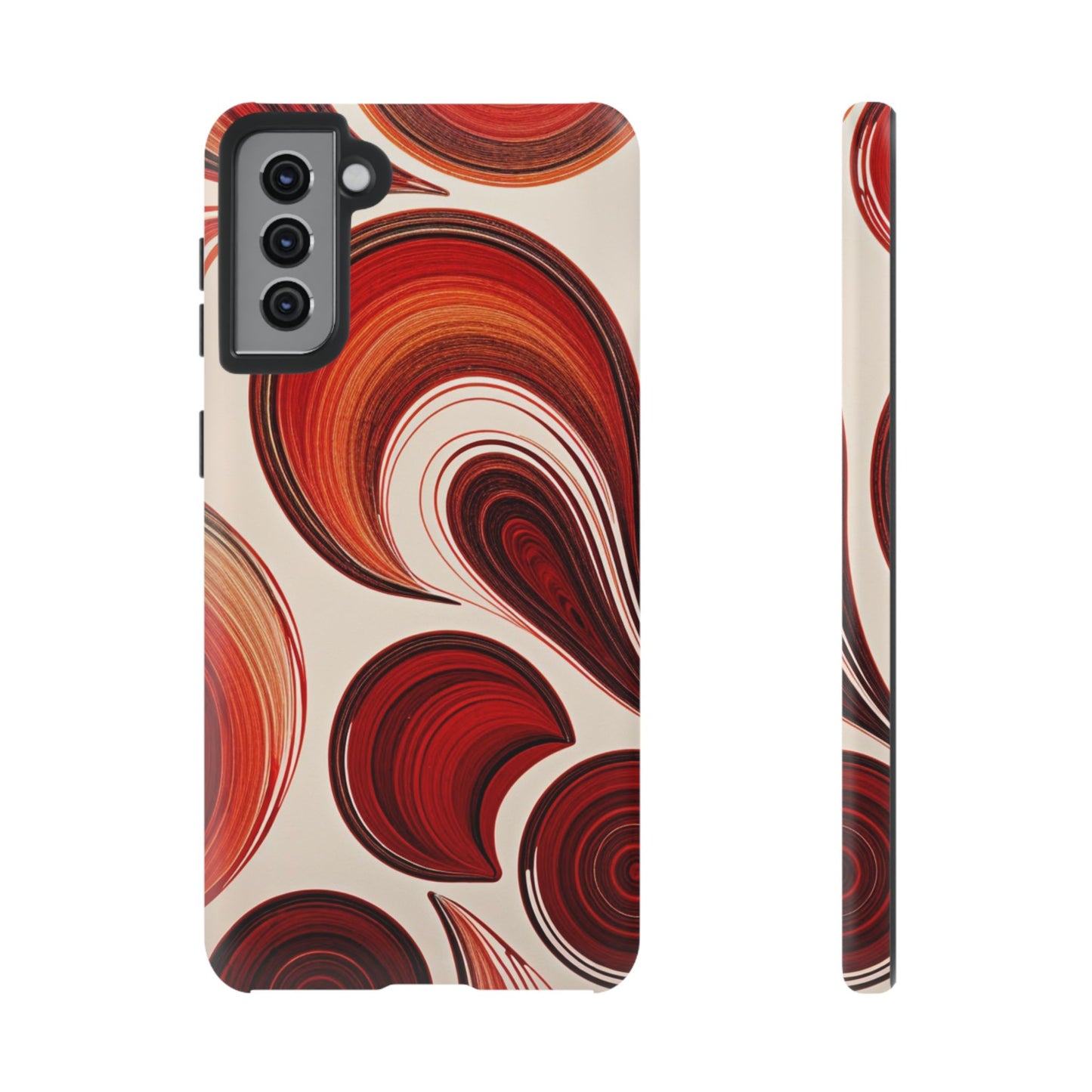 Spiraling Dip Paint Design Samsung Phone Case