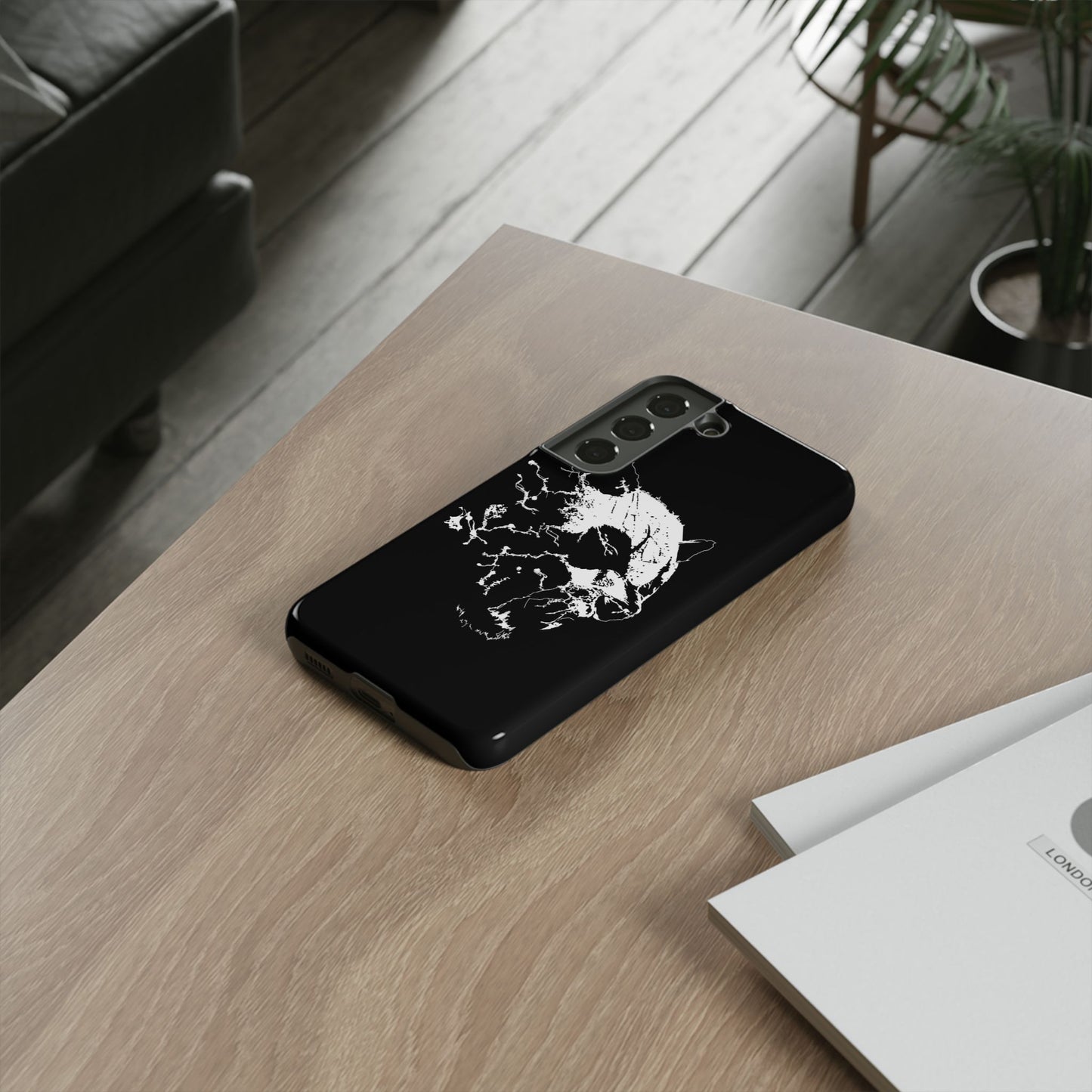 Floating Panda Head Samsung Phone Case