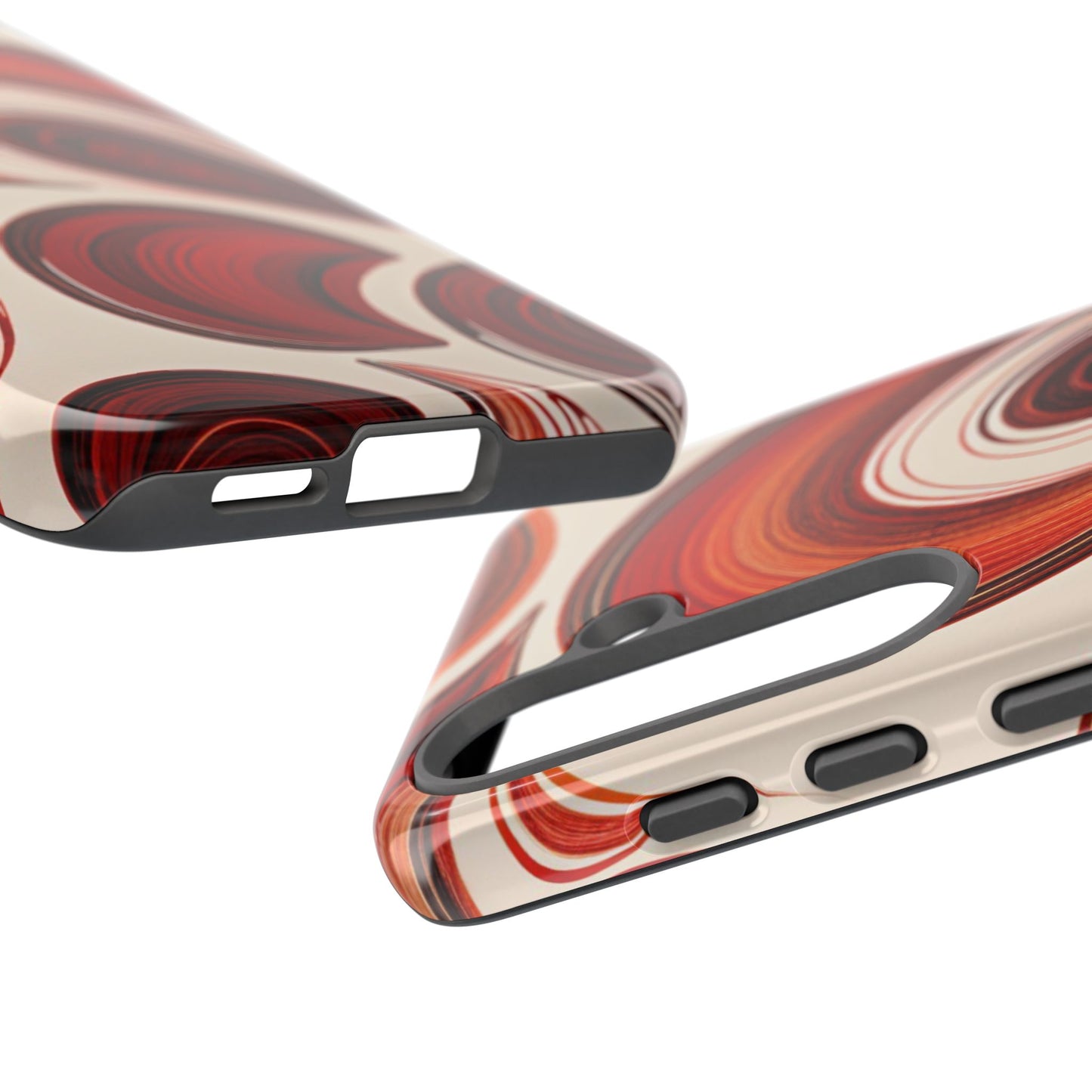Spiraling Dip Paint Design Samsung Phone Case