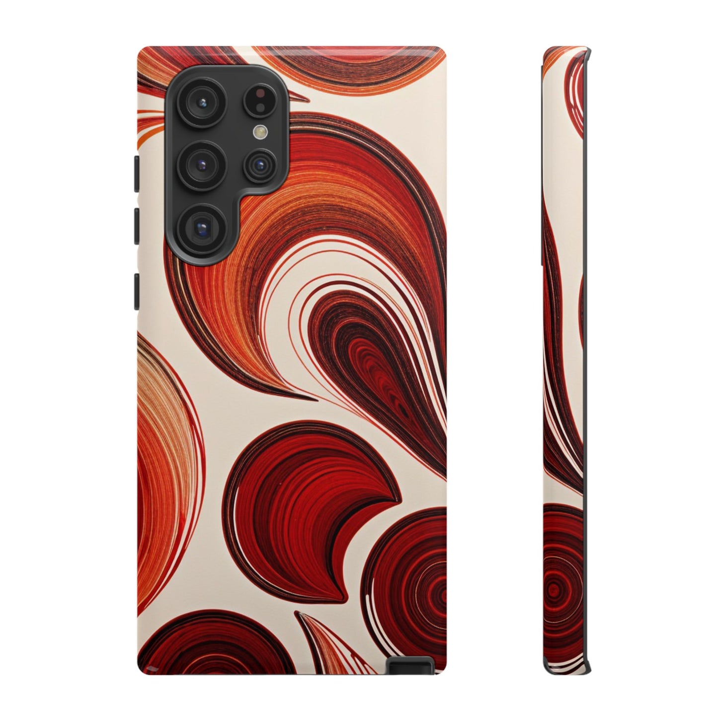 Spiraling Dip Paint Design Samsung Phone Case