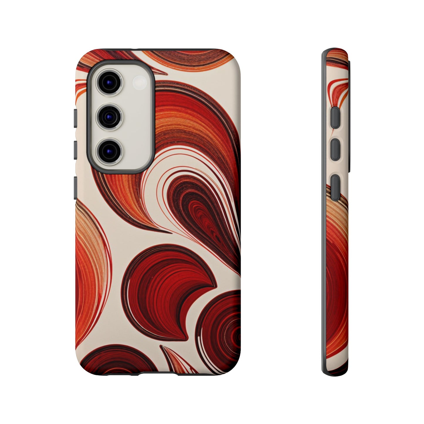 Spiraling Dip Paint Design Samsung Phone Case