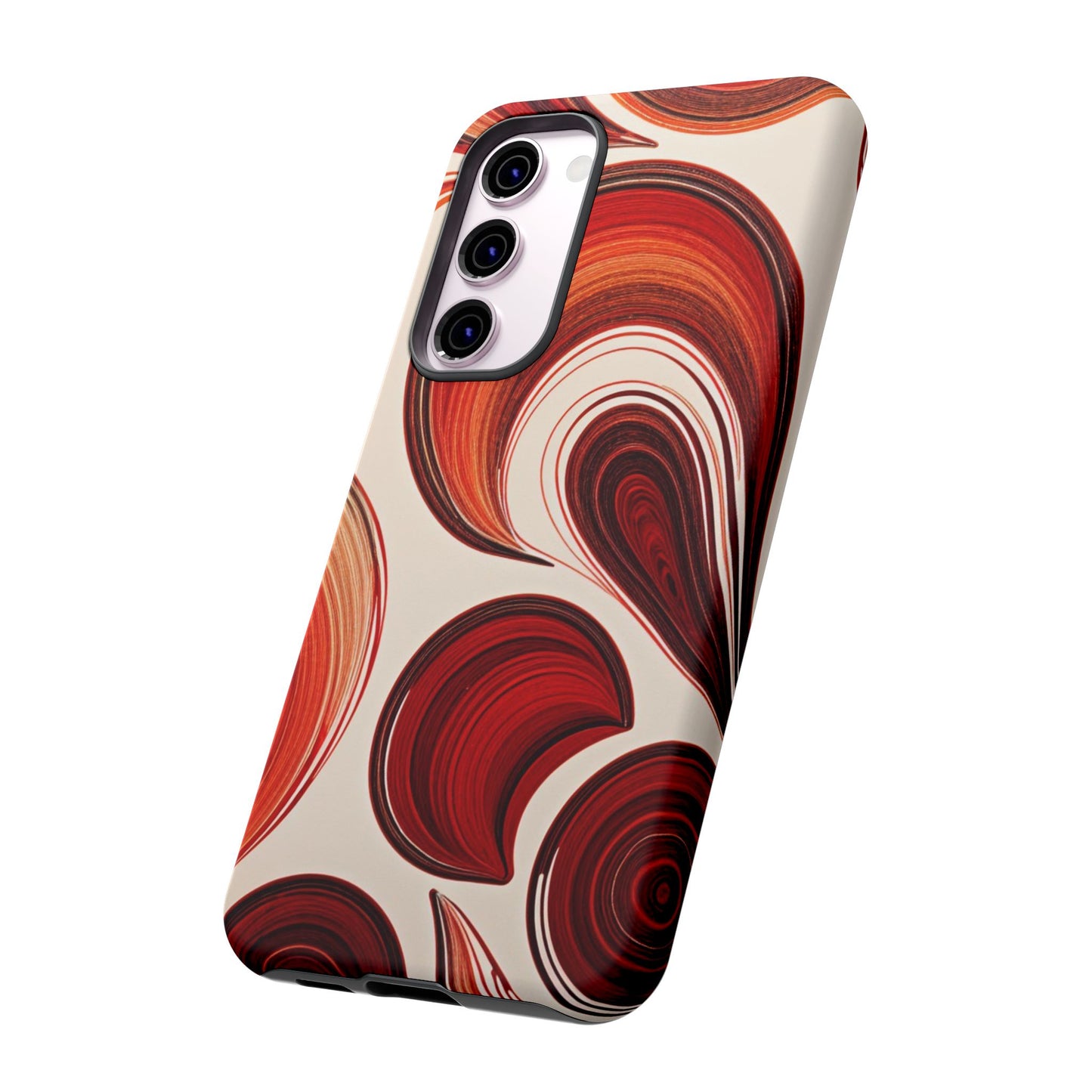 Spiraling Dip Paint Design Samsung Phone Case