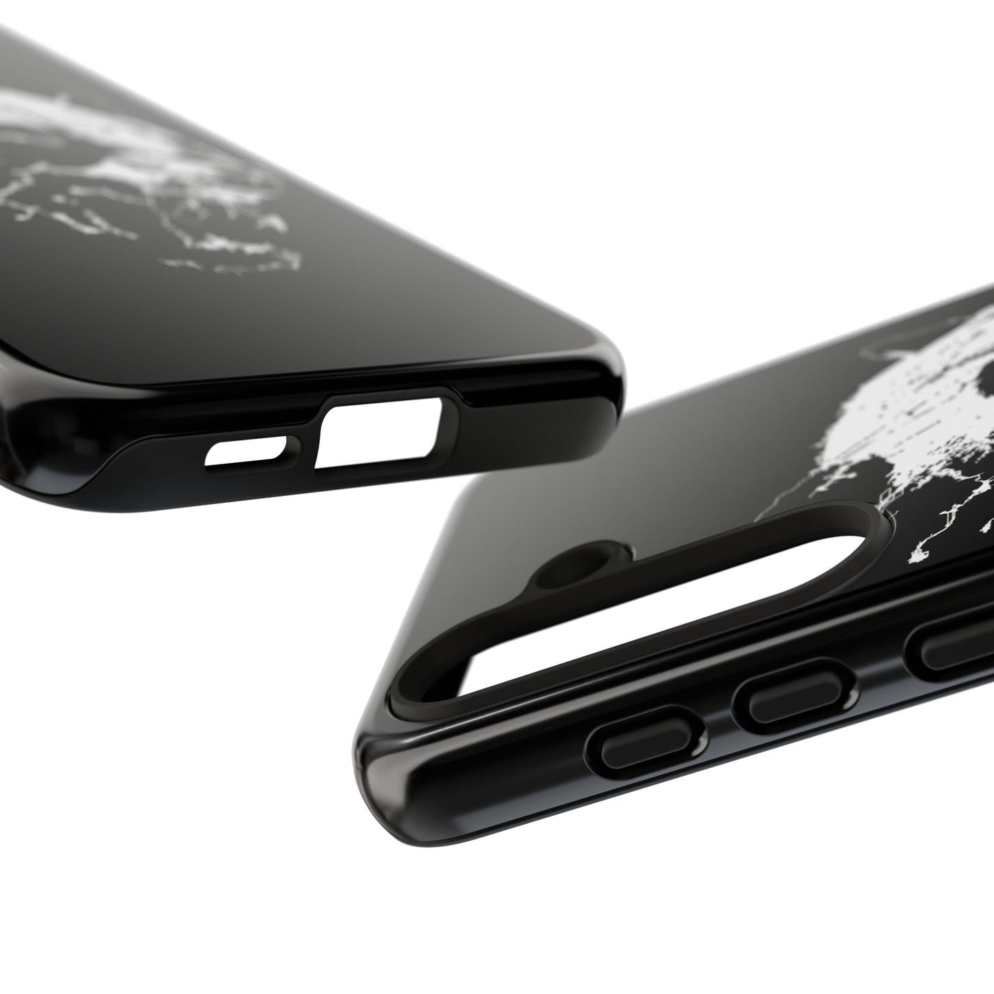 Floating Panda Head Samsung Phone Case