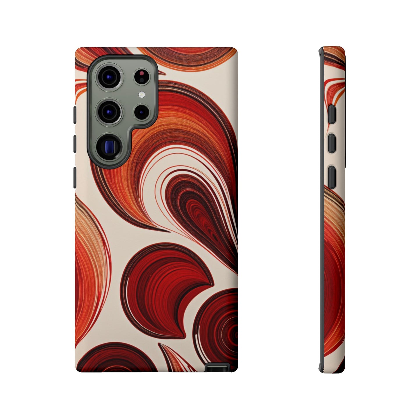 Spiraling Dip Paint Design Samsung Phone Case