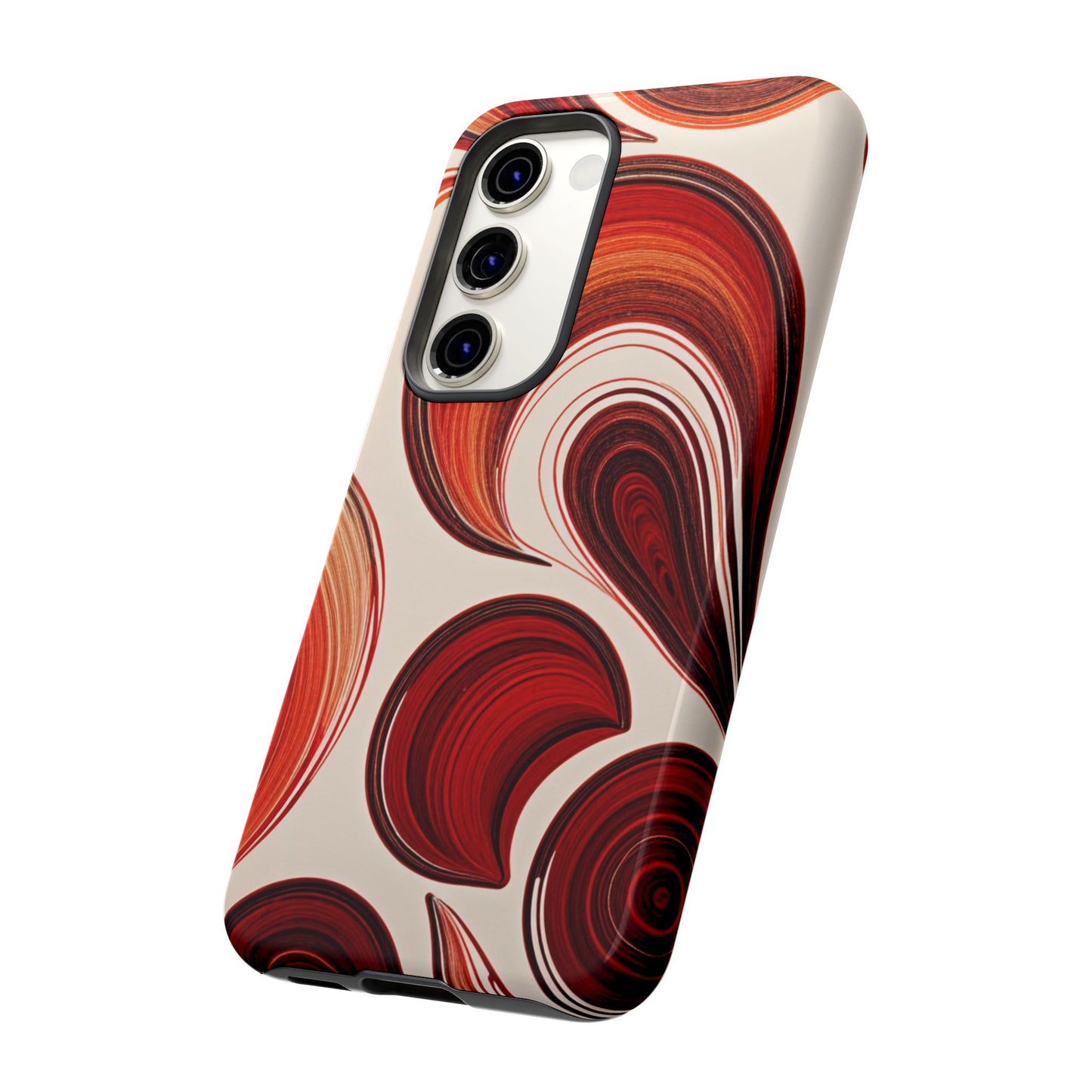 Spiraling Dip Paint Design Samsung Phone Case