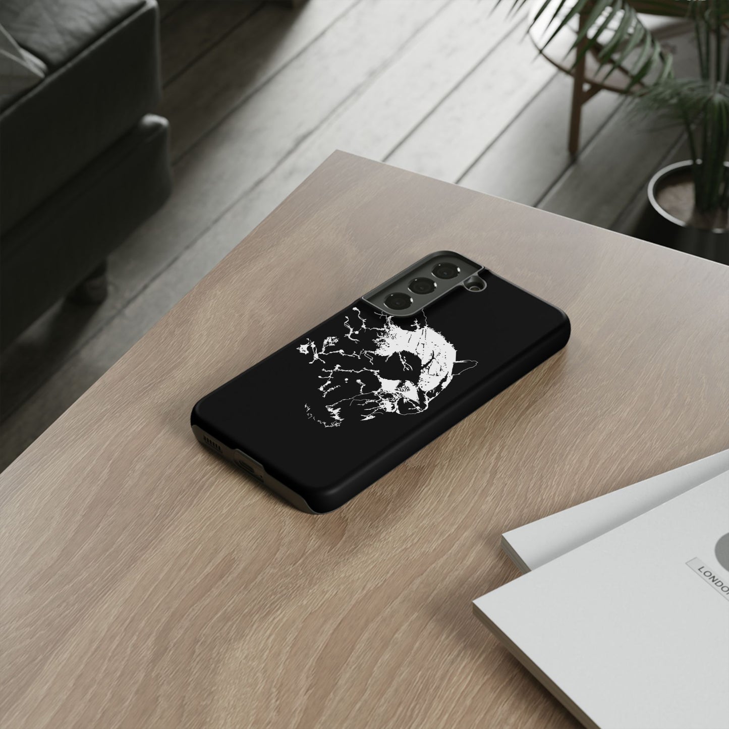Floating Panda Head Samsung Phone Case