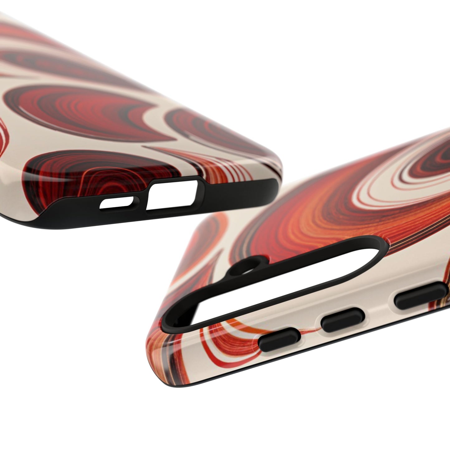 Spiraling Dip Paint Design Samsung Phone Case