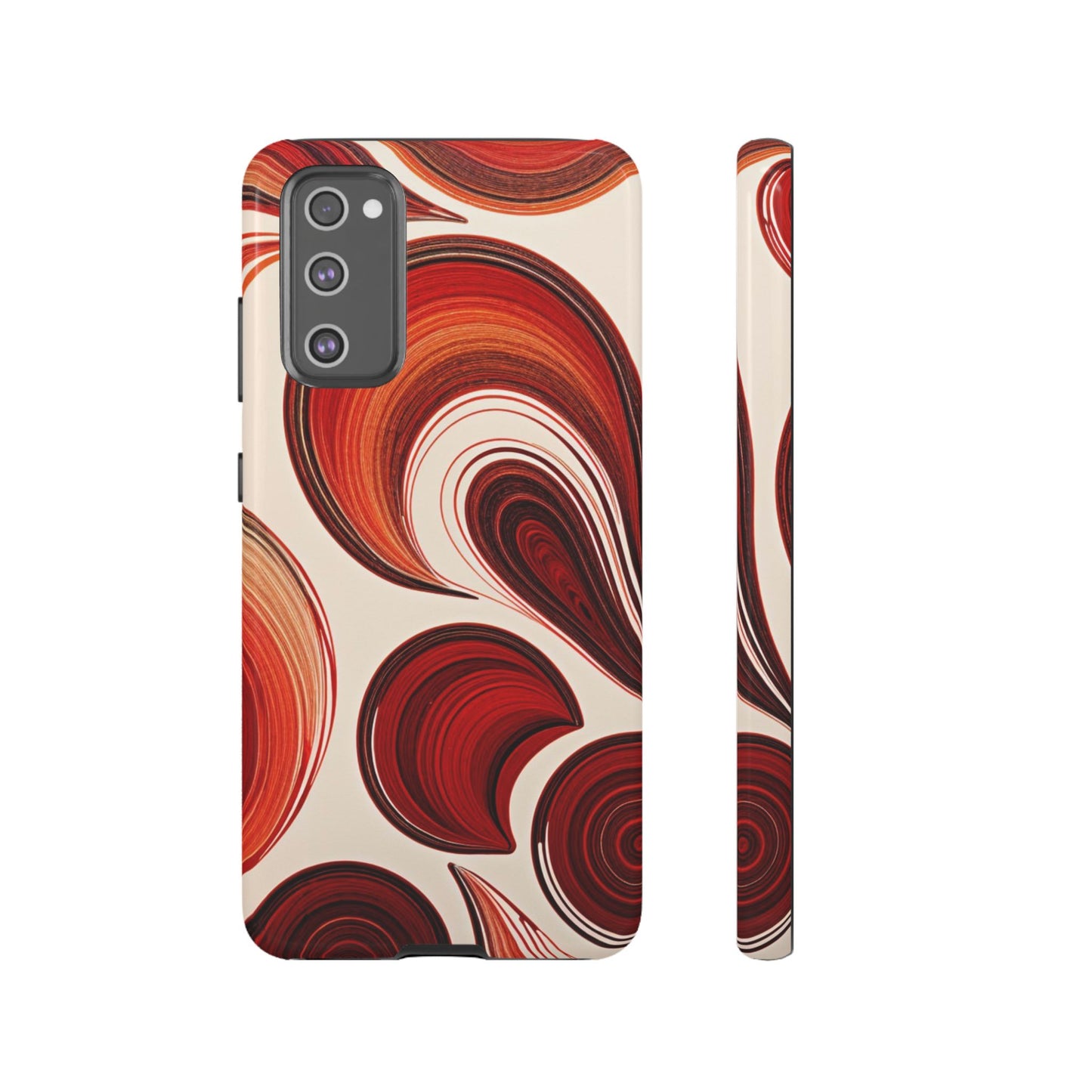 Spiraling Dip Paint Design Samsung Phone Case