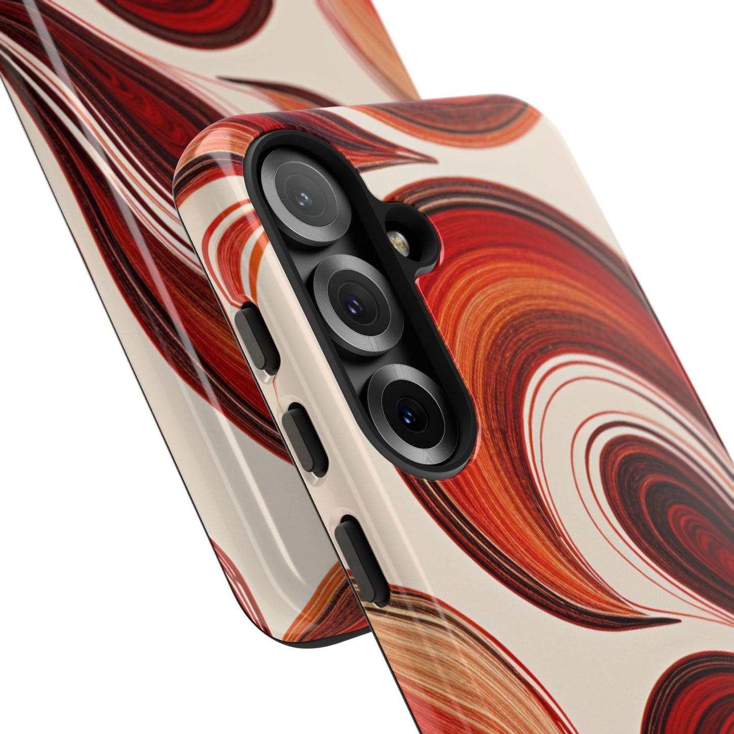 Spiraling Dip Paint Design Samsung Phone Case