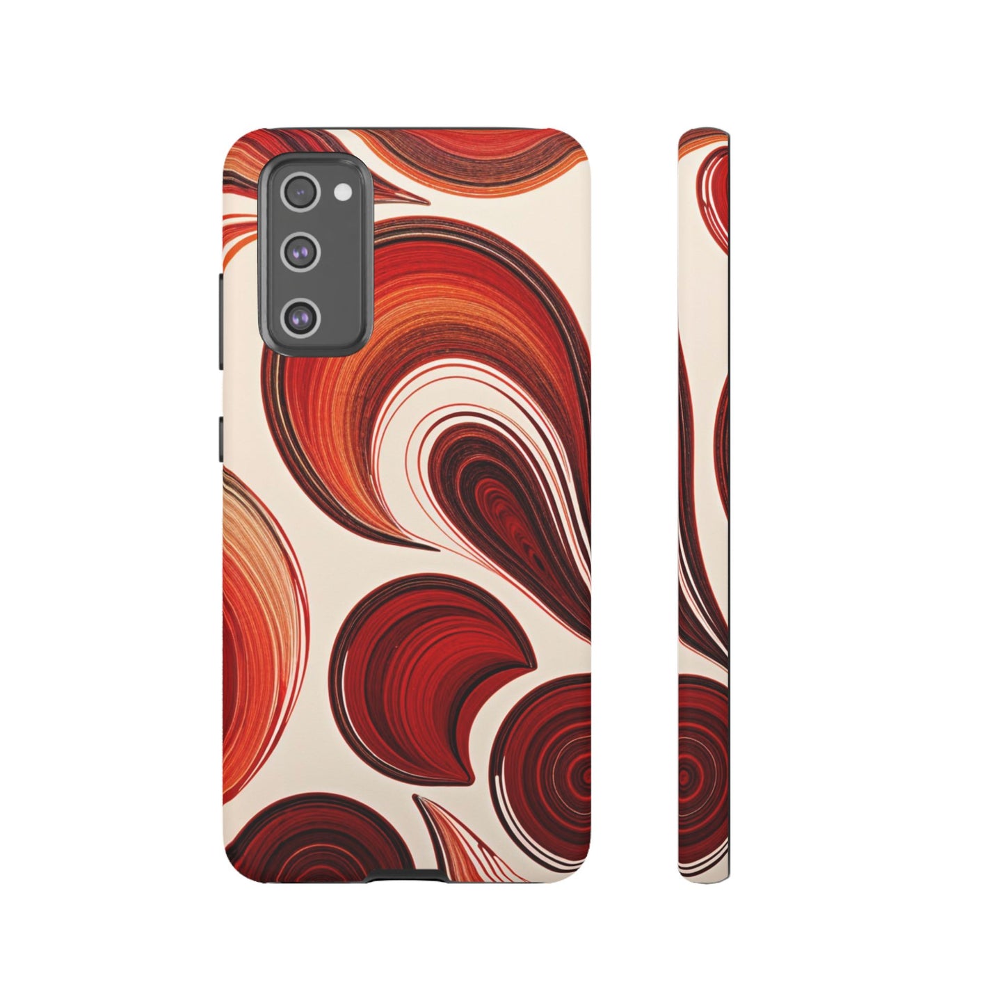 Spiraling Dip Paint Design Samsung Phone Case