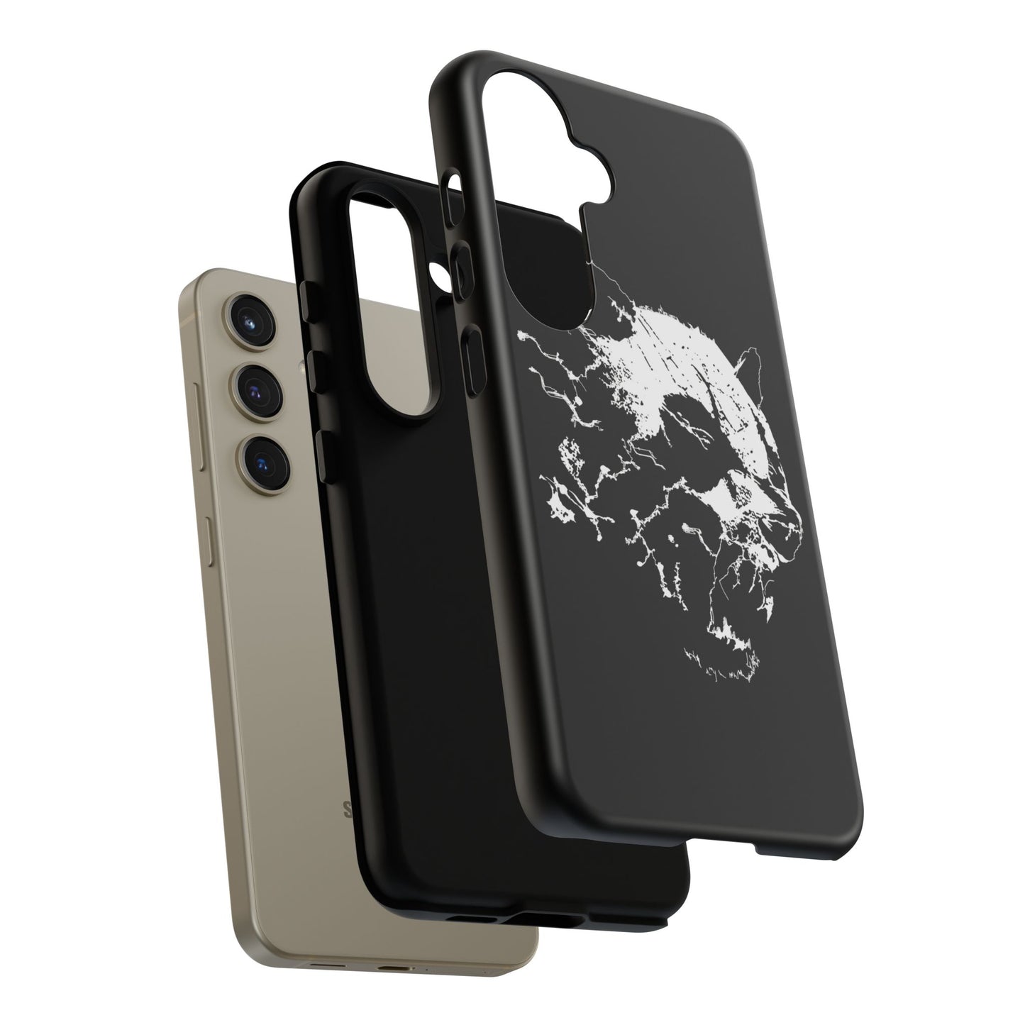 Floating Panda Head Samsung Phone Case