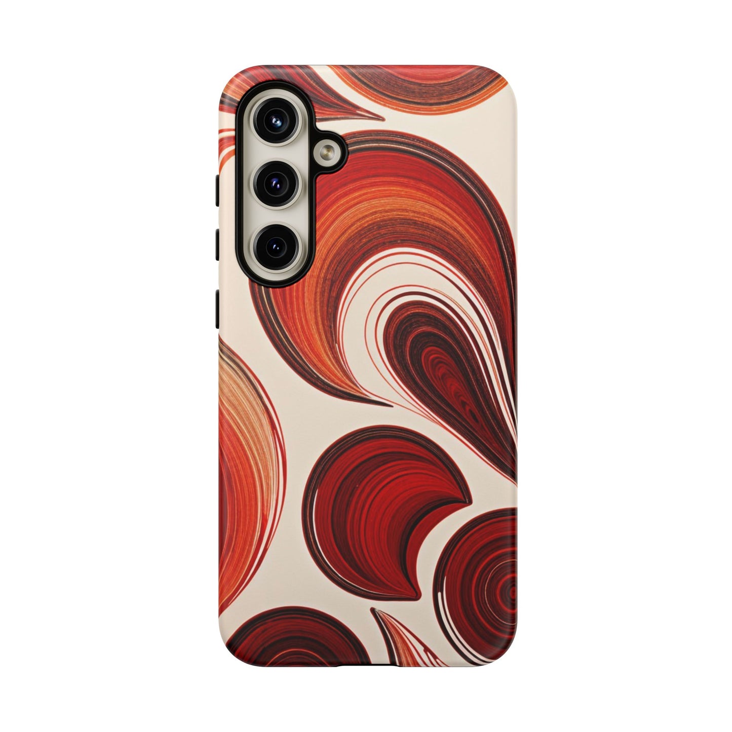 Spiraling Dip Paint Design Samsung Phone Case